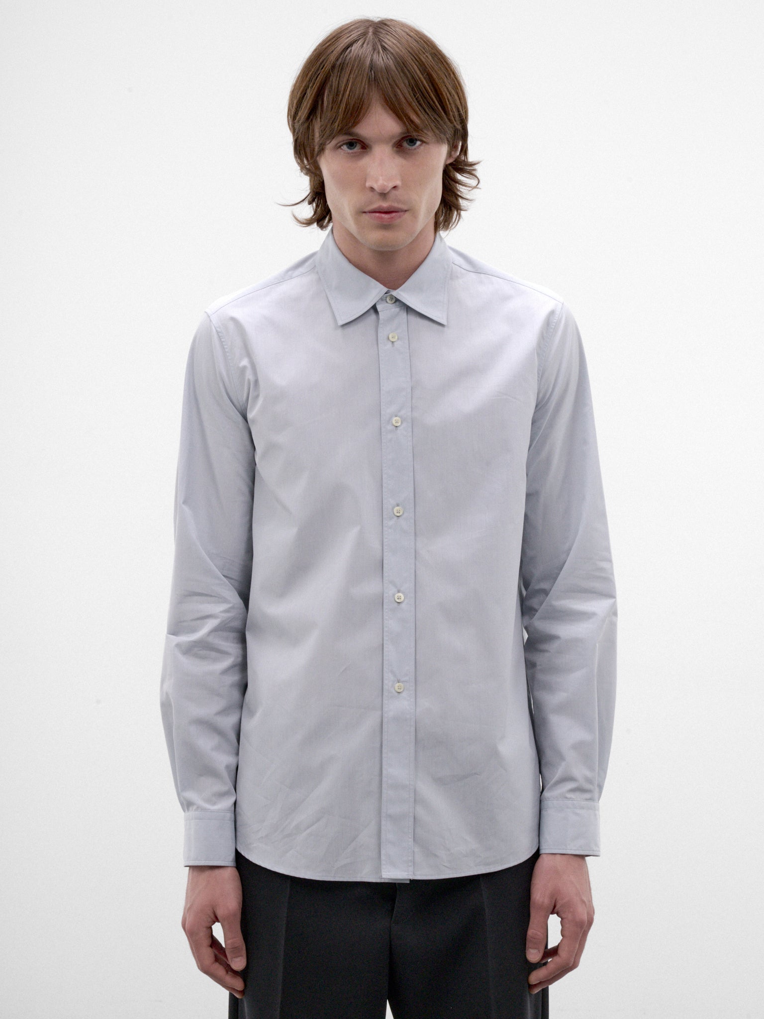 Sky Cotton Shirt (J21DL0289-J45362-460-SKY)