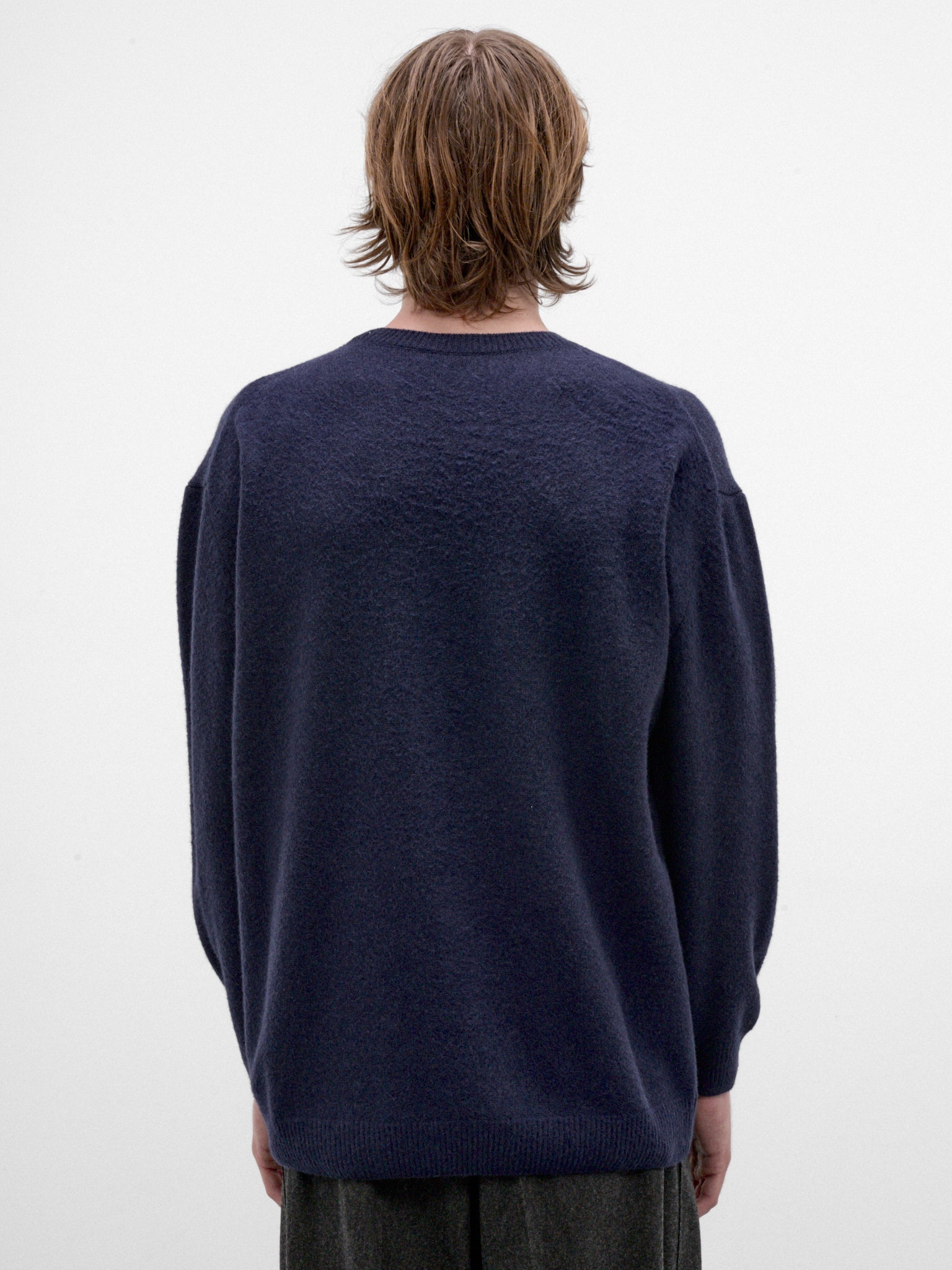 Navy Wool-Silk Sweater (J21GP0234-J14884-403-INK)