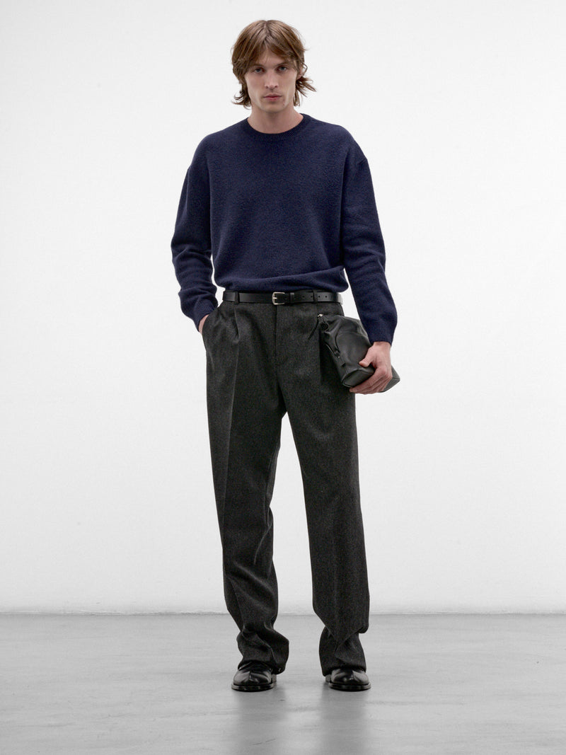 Navy Wool-Silk Sweater (J21GP0234-J14884-403-INK)