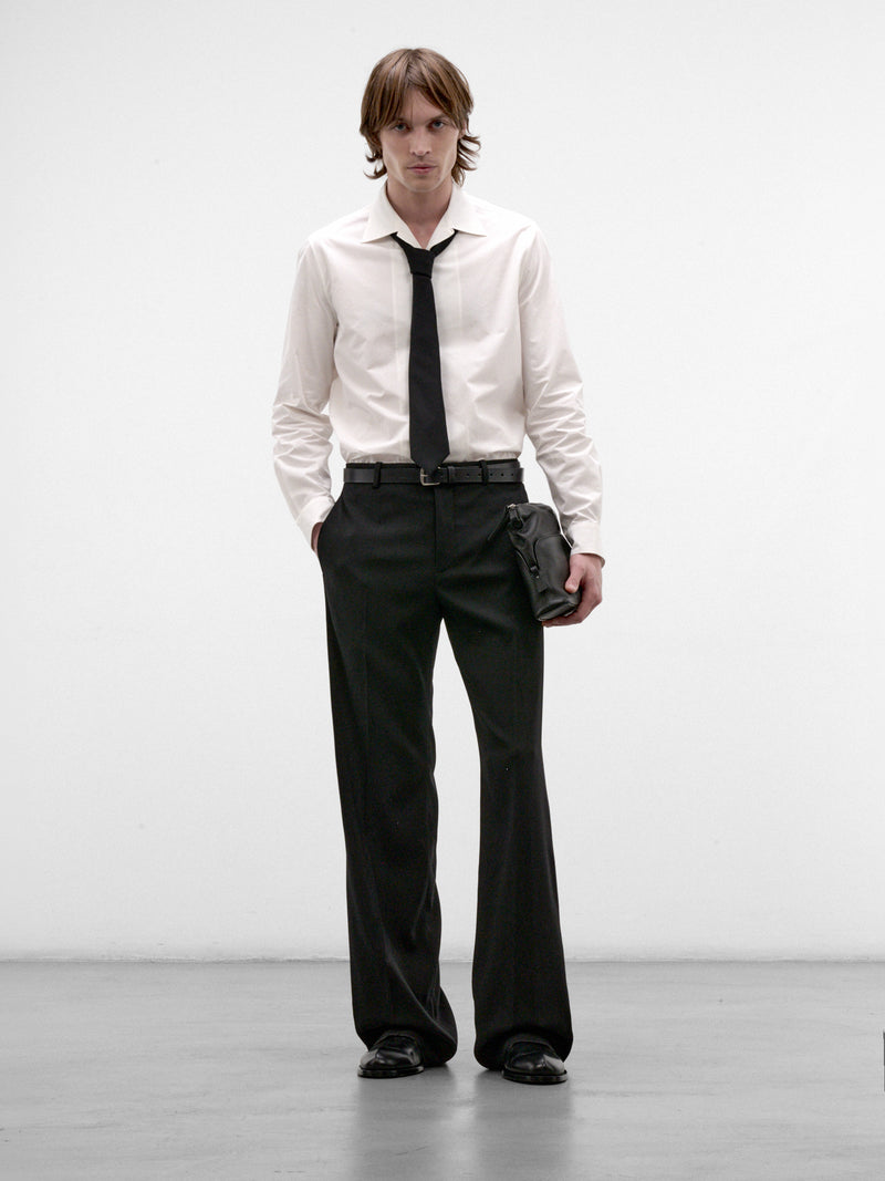 White Cotton Shirt (J21DL0285-J45338-106-SEASHELL)