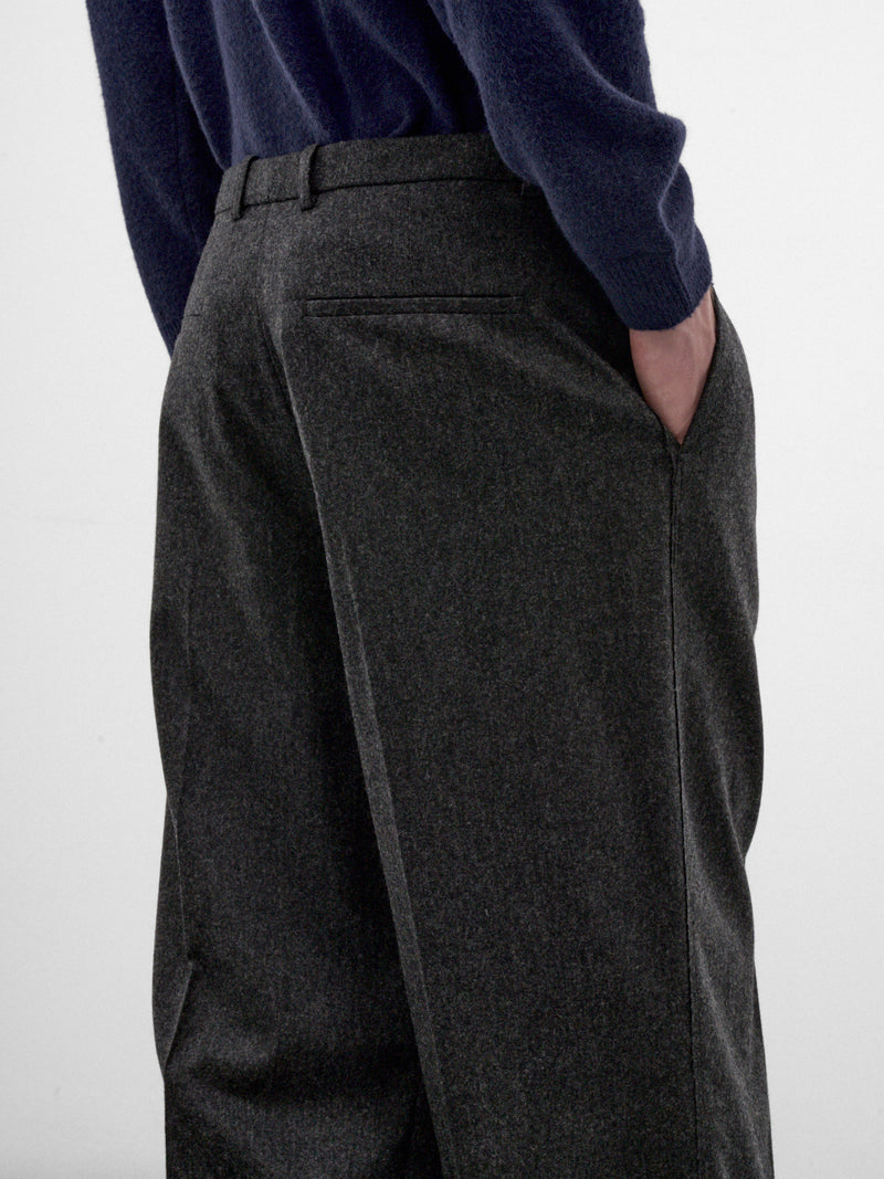 Gray Wide Leg Trousers (J21KA0359-J40333-013-STORM-GRE)