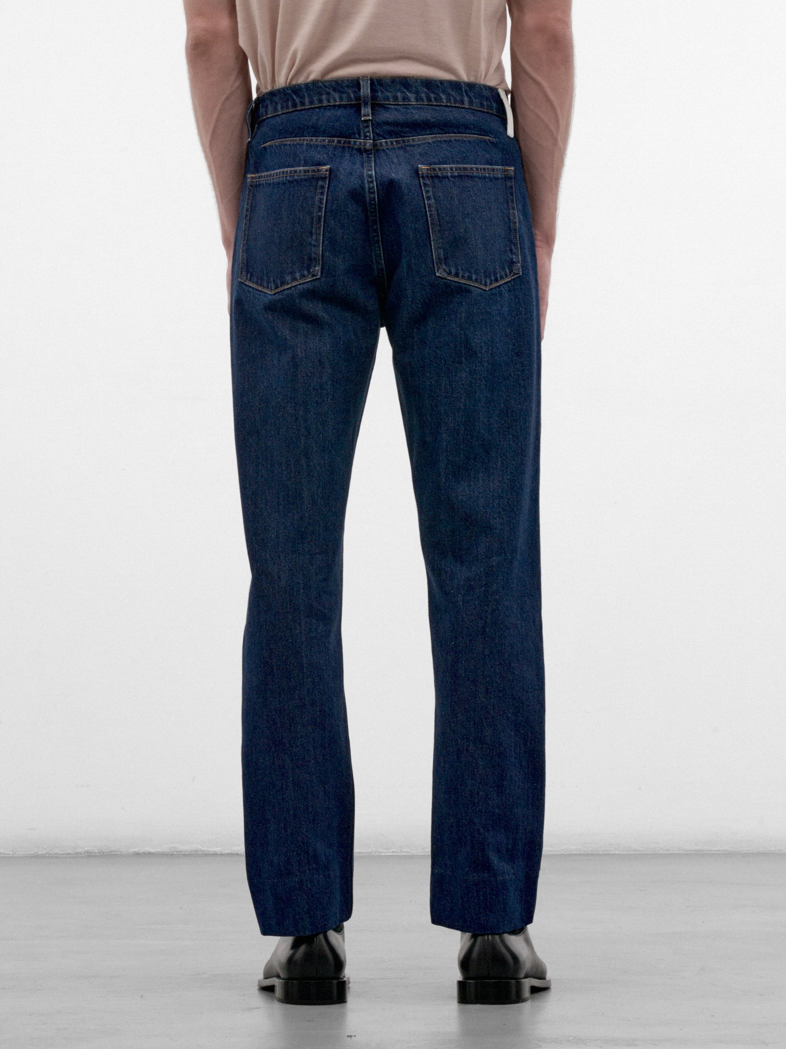 Dark Denim Straight Leg Jeans (J21KA0362-J45324-476-MEDIUM-DE)