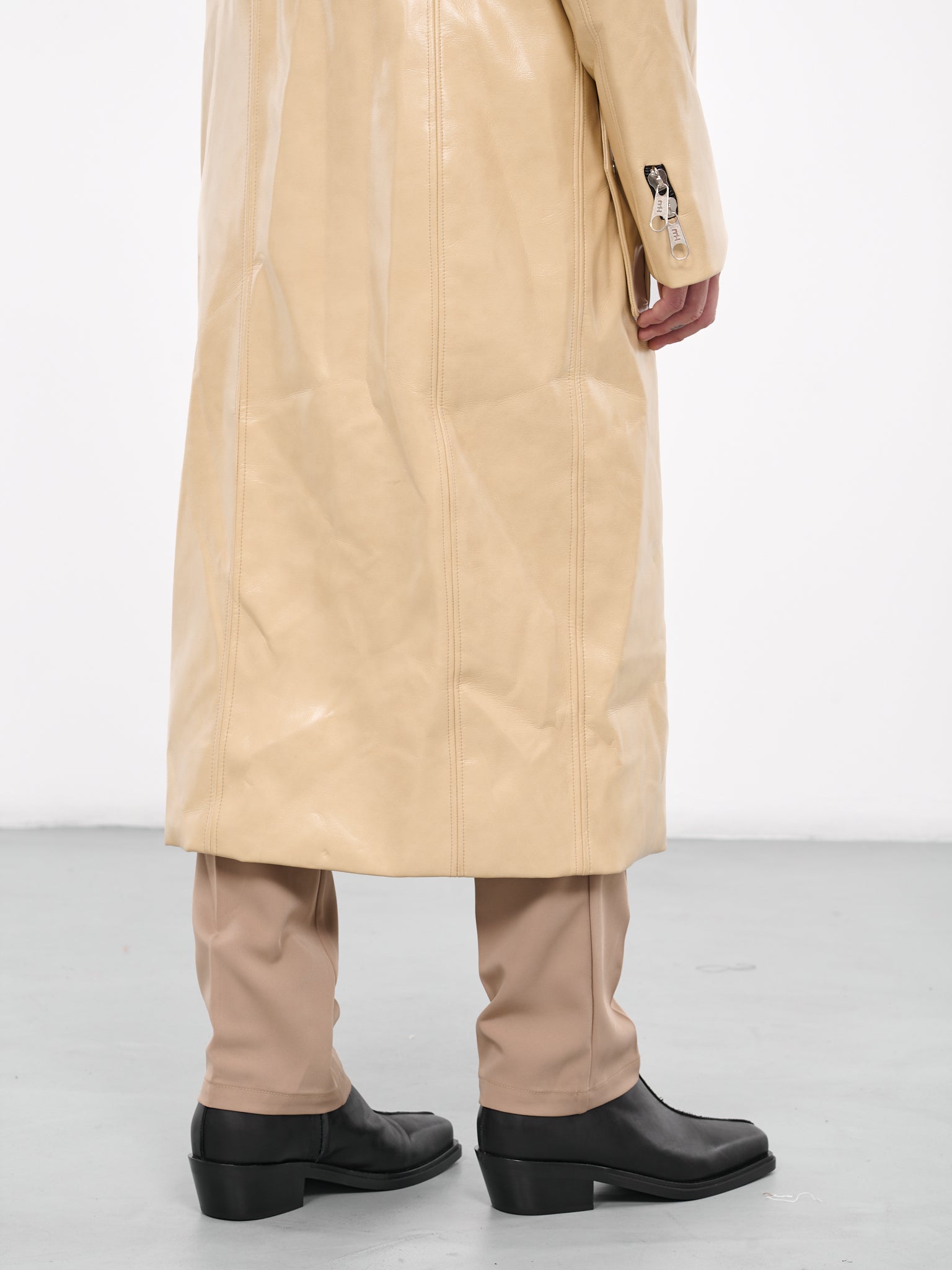 Zip Puller Coat (J24-BEIGE)