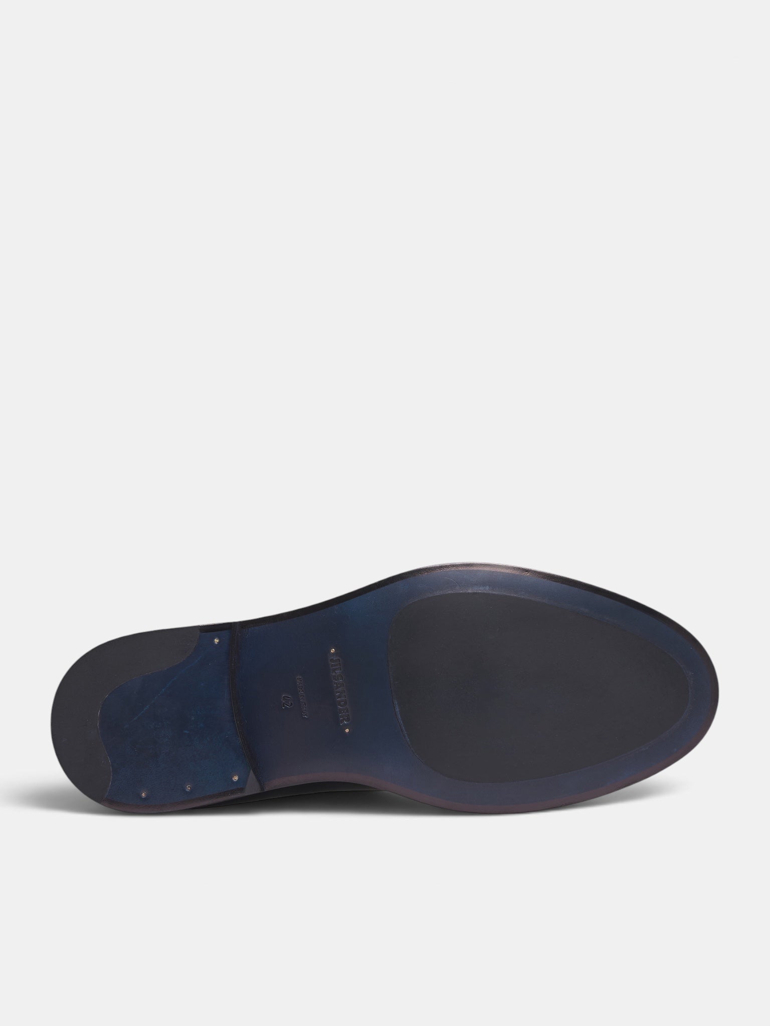 Black Smooth Leather Derbies (J32WQ0050-P7690-001-BLACK)