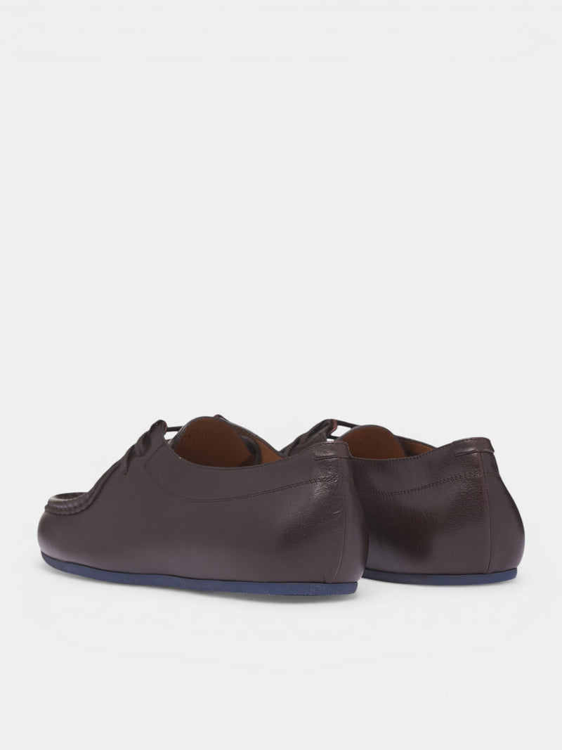 JIL SANDER Moc-Toe Leather Loafers | H.Lorenzo - back side