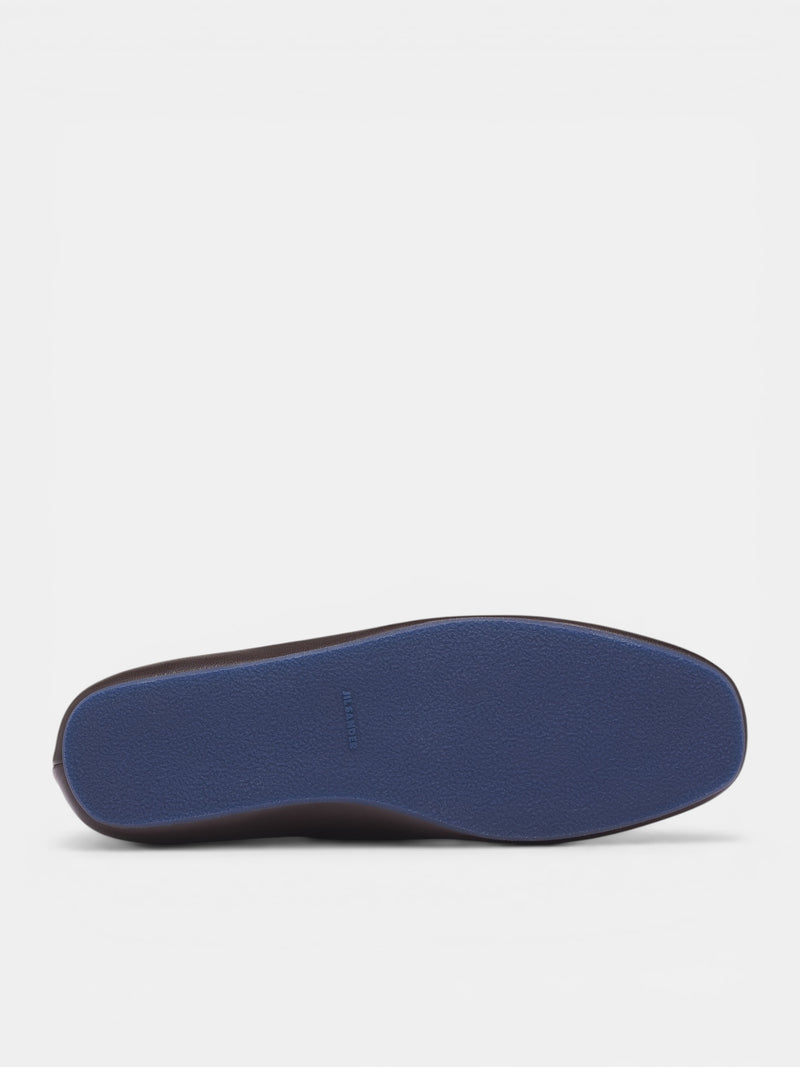 JIL SANDER Moc-Toe Leather Loafers | H.Lorenzo - bottom