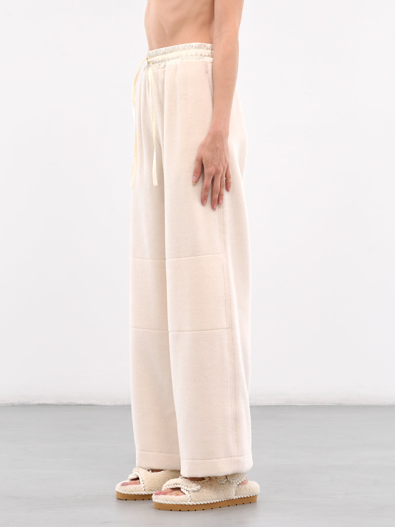 Wide Leg Drawstring Trousers (J40KA0250-J20228-OFF-WHITE)