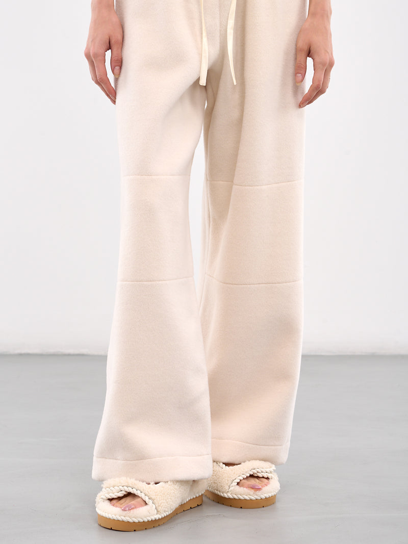Wide Leg Drawstring Trousers (J40KA0250-J20228-OFF-WHITE)