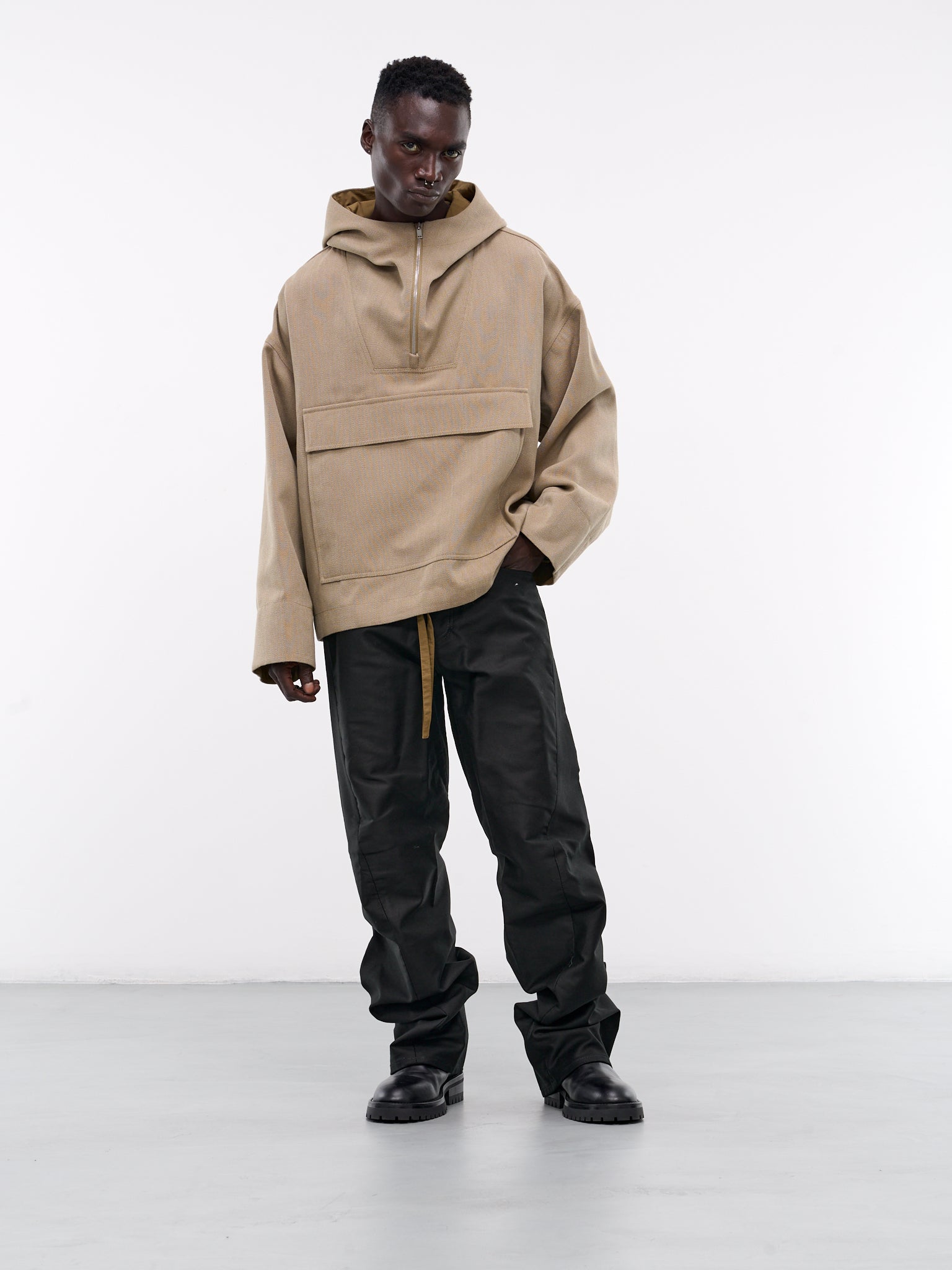 Khaki anorak jacket sale
