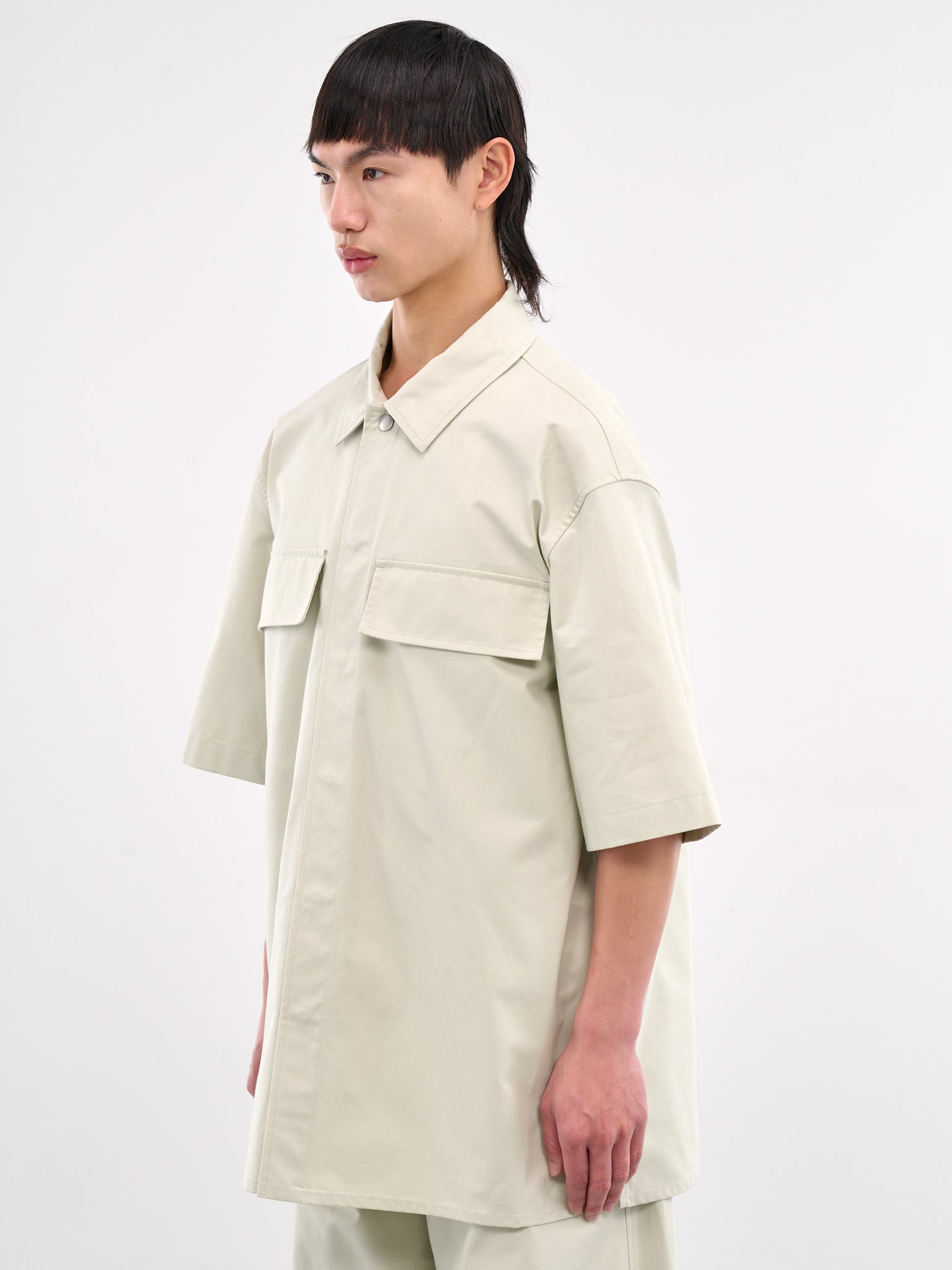 Short Sleeve Shirt (J47DL0163-J45296-GREEN)