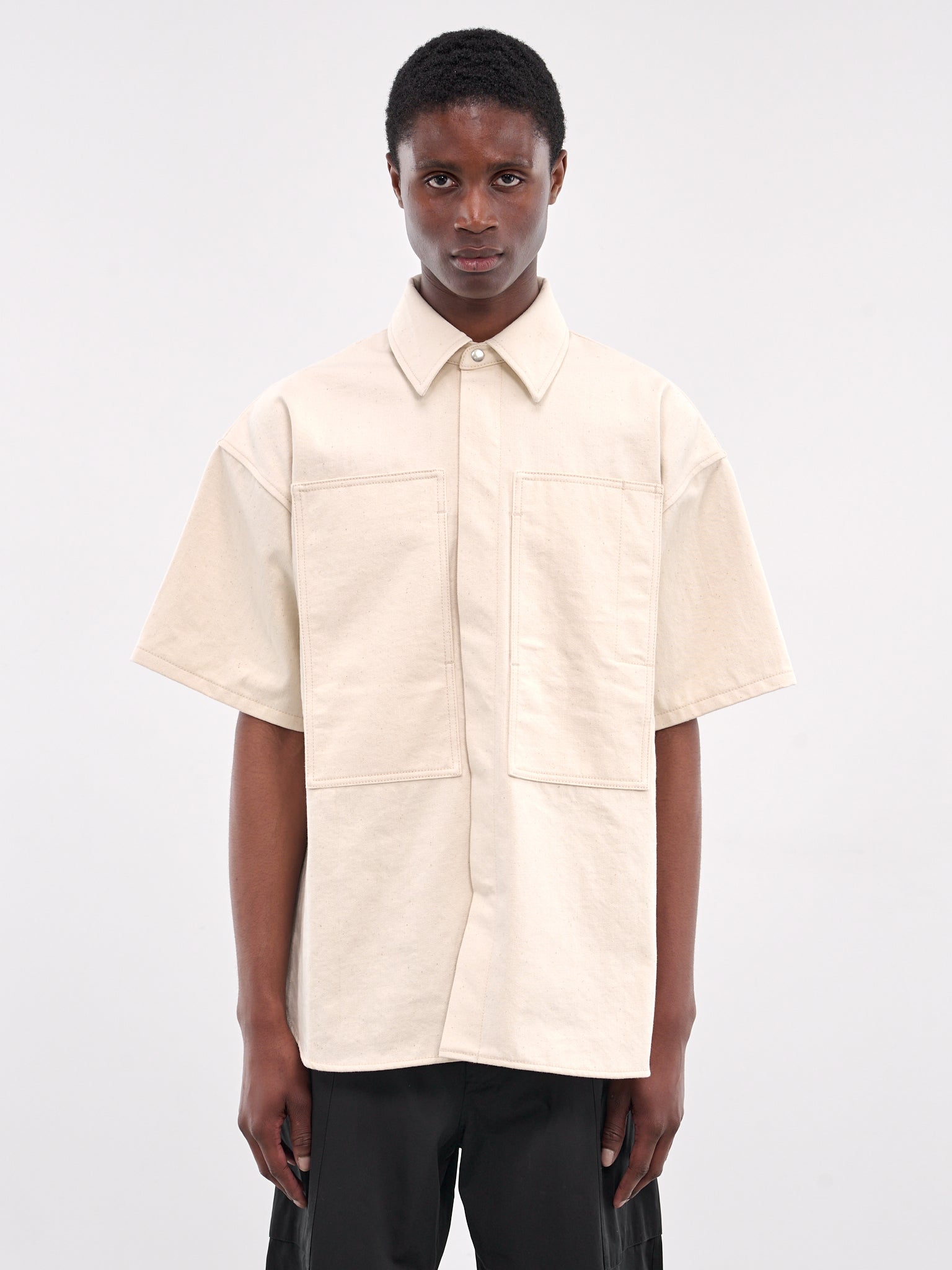 Short Sleeve Shirt (J47DL0168-J46545-OFF-WHITE)