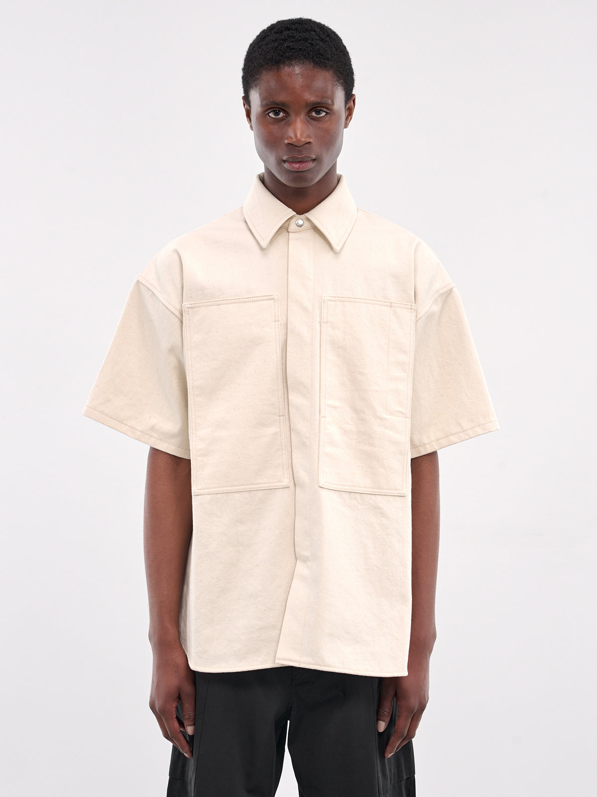 Short Sleeve Shirt (J47DL0168-J46545-OFF-WHITE)