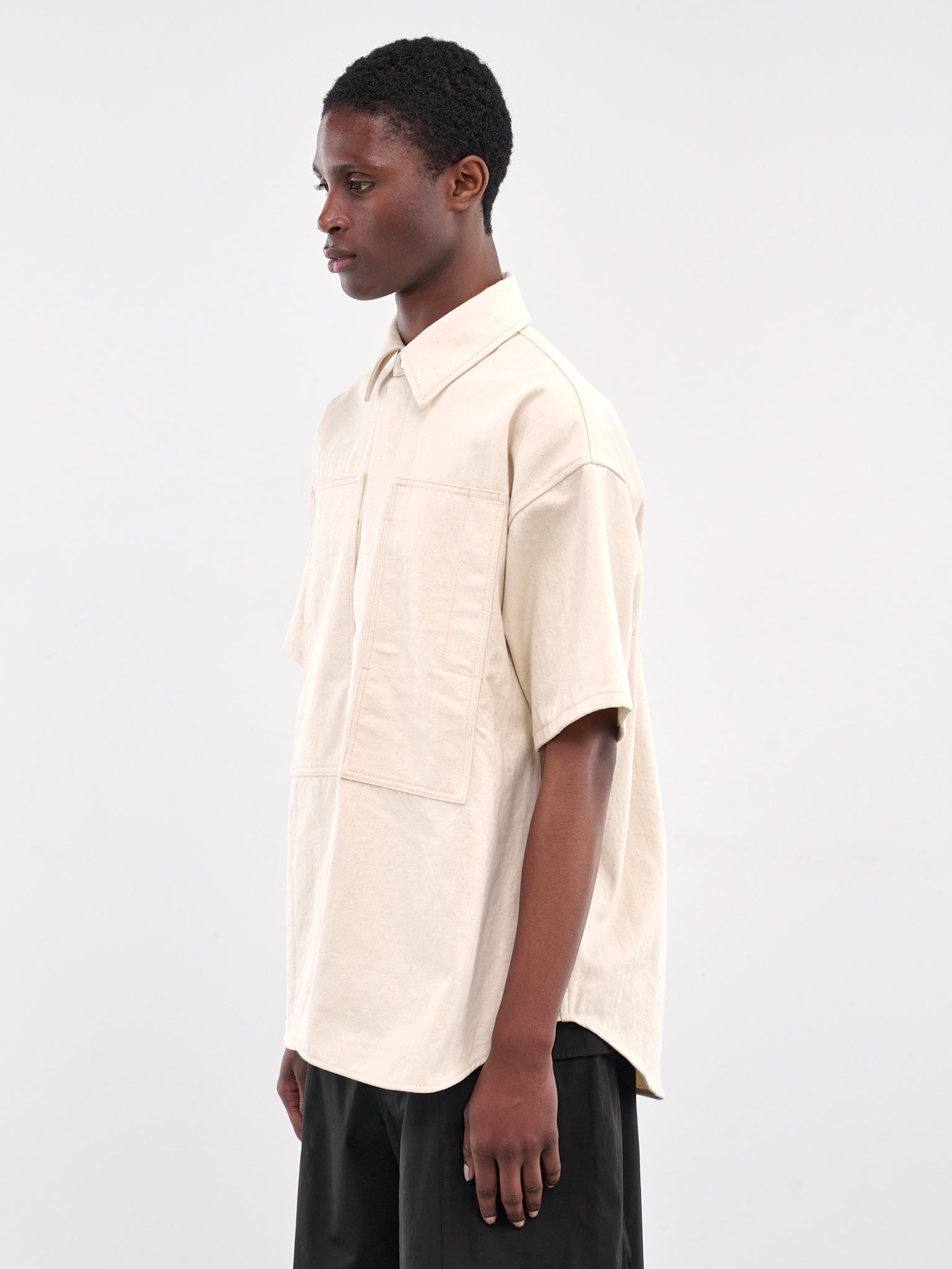 Short Sleeve Shirt (J47DL0168-J46545-OFF-WHITE)