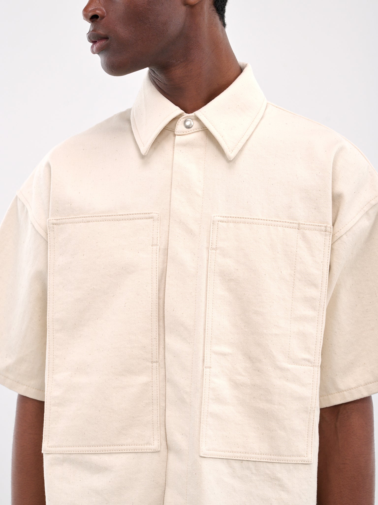 Short Sleeve Shirt (J47DL0168-J46545-OFF-WHITE)