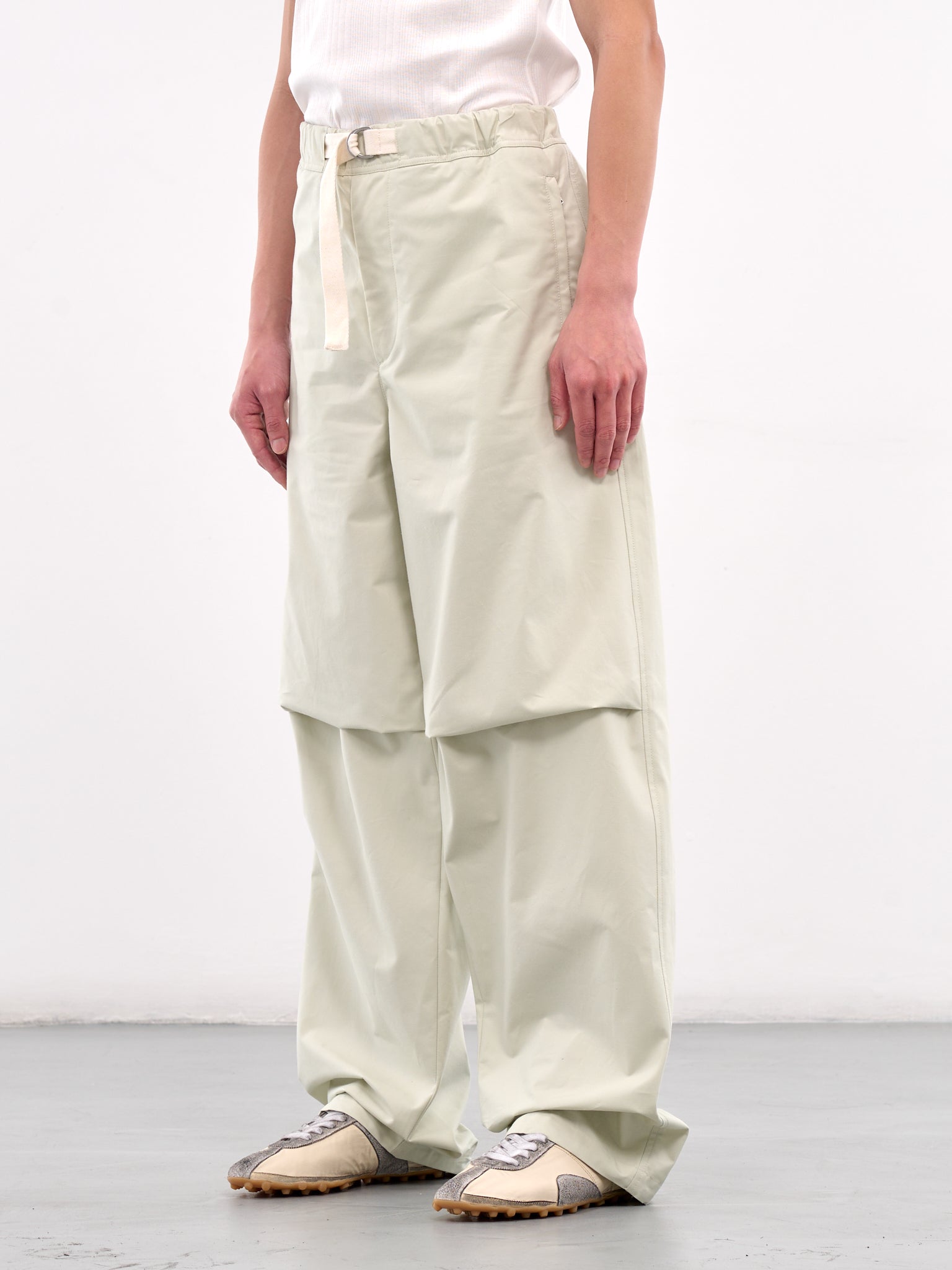 Belted Trousers (J47KA0268-J45296-GREEN)