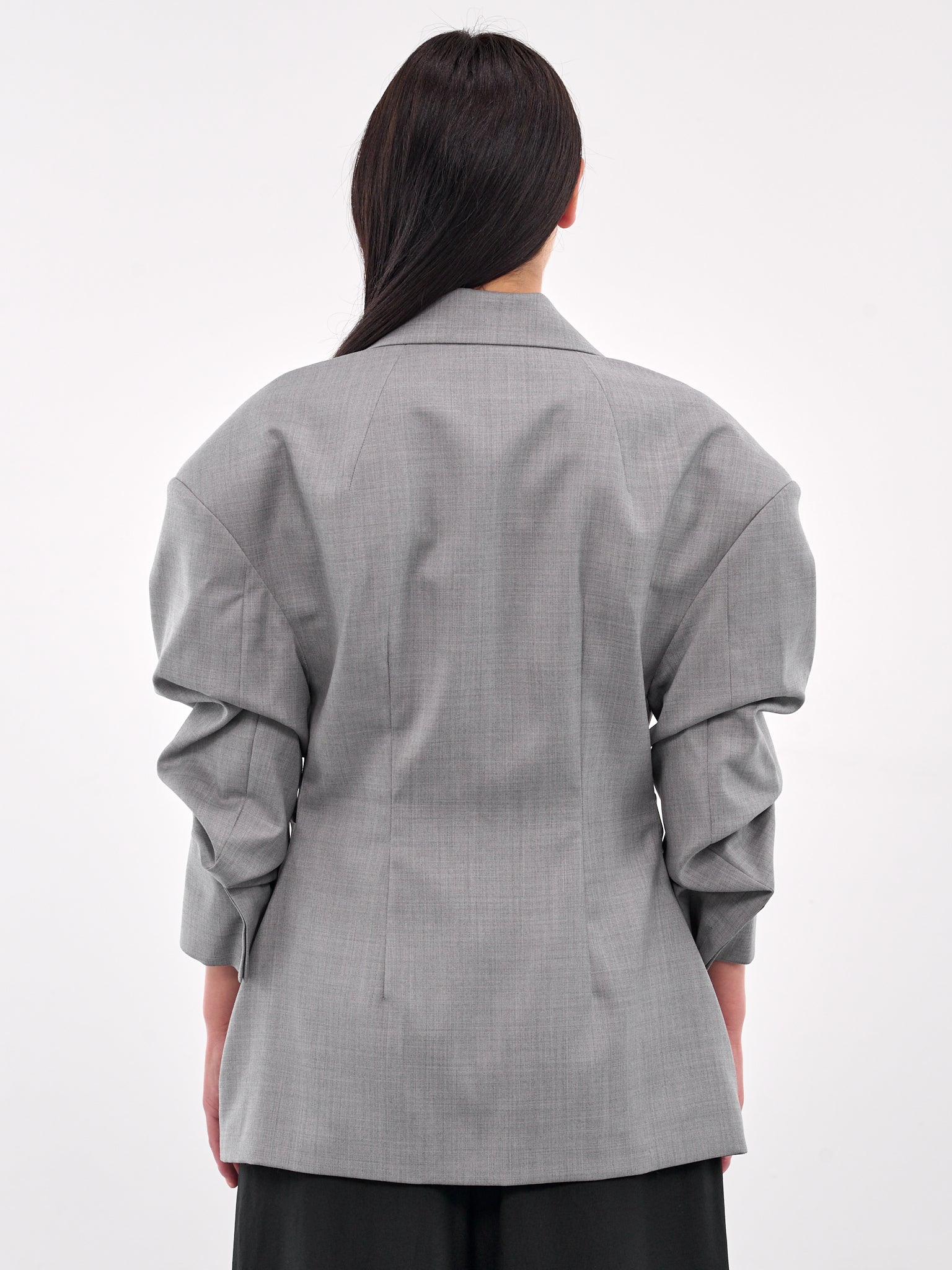 Tonnerre Gathered Blazer (JA02GR-TONNERRE-GREY)