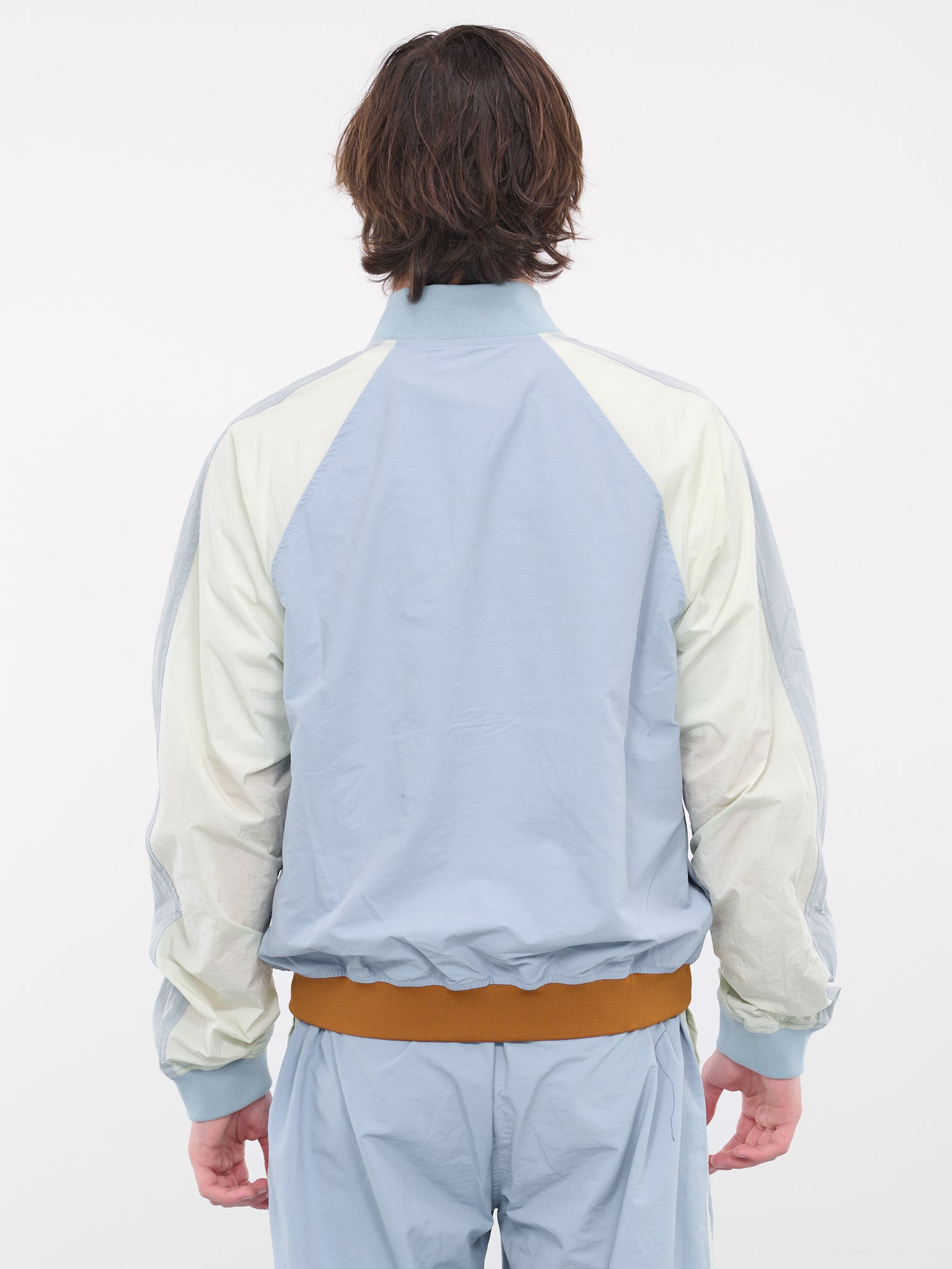 Paneled Bomber Jacket (JA032820320032-INDIGO)