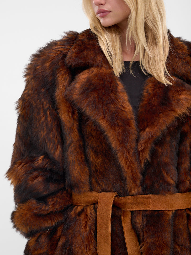 Camel Amalia Lambskin Fur Coat (JA07BR-AMALIA-CAMEL-BROWN)
