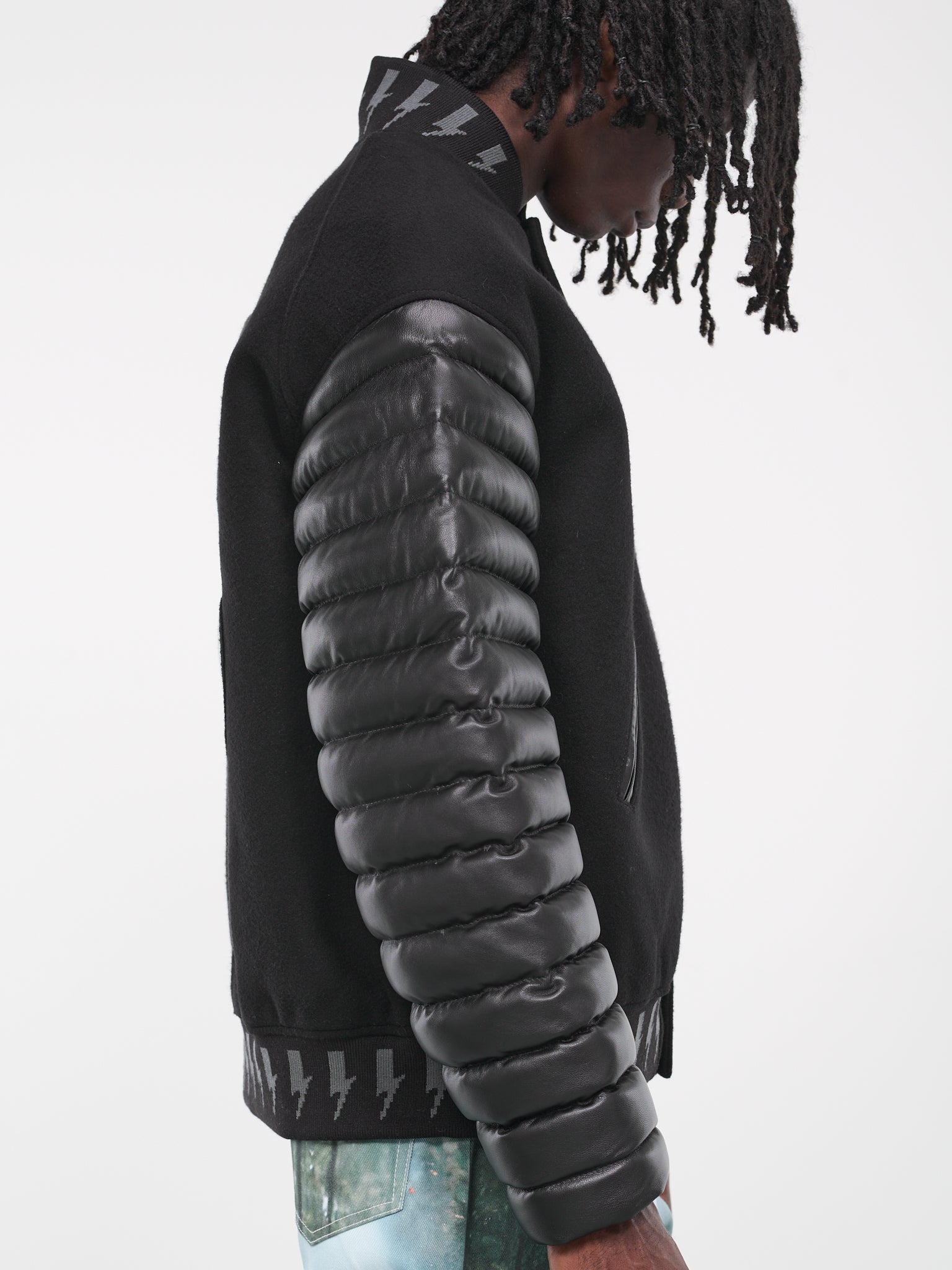 Planet Earth Varsity Jacket (JA193773720372-BLACK)