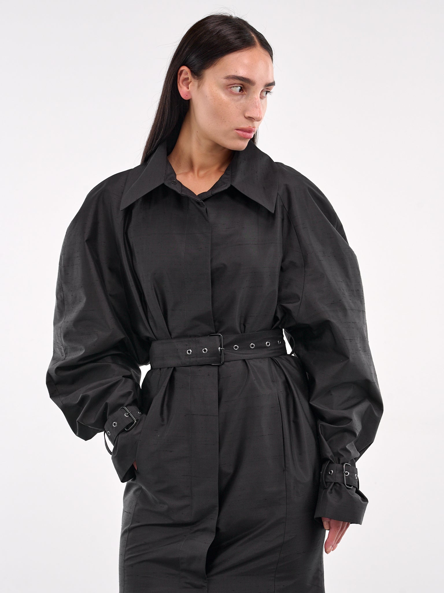 Marq Maxi Coat (JA20BL-MARQ-BLACK)