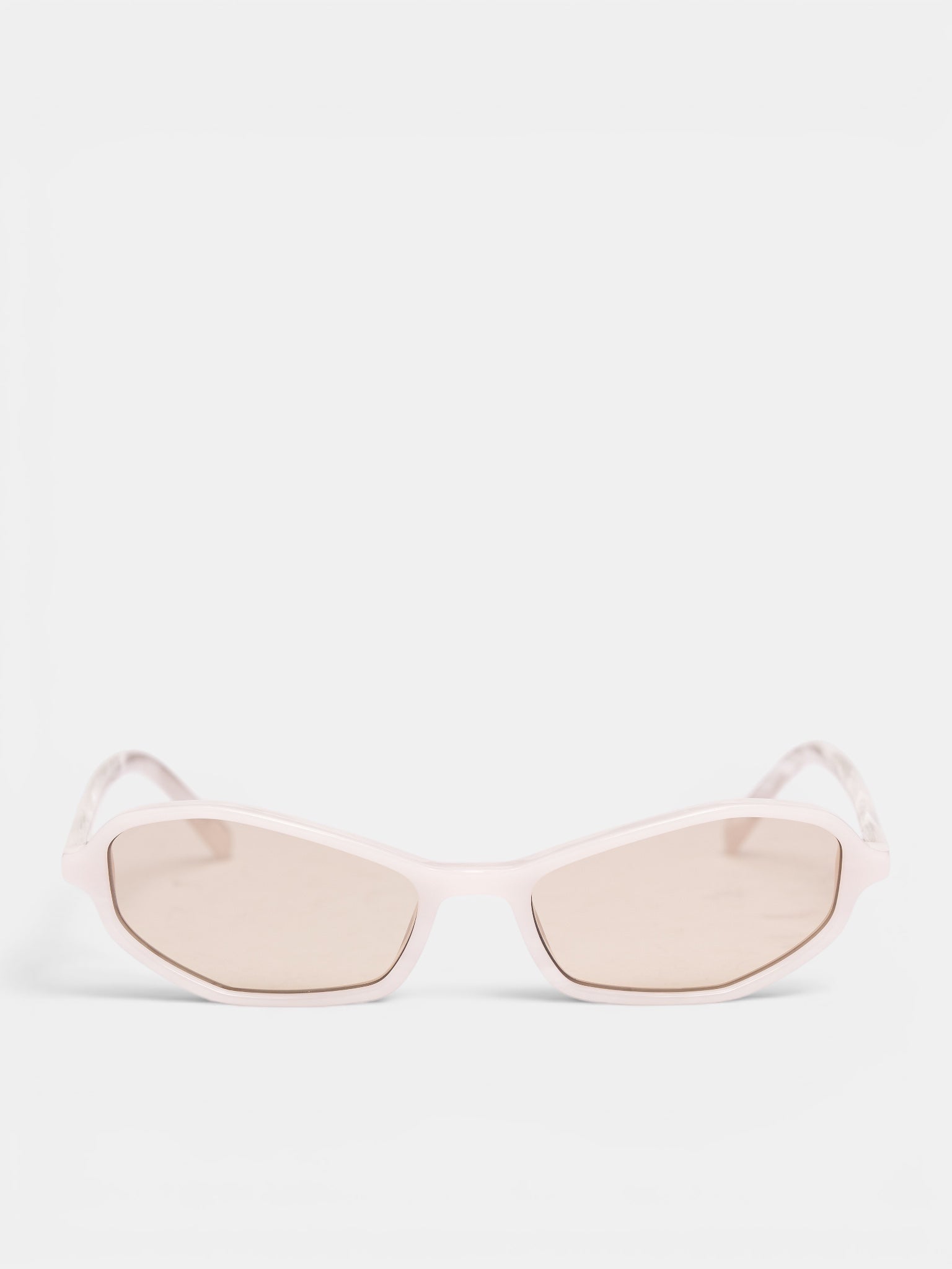 Linda Farrow x Jacquemus Pina Sunglasses (JAC226C2SUN-MARBLE-SILVER-MINK)