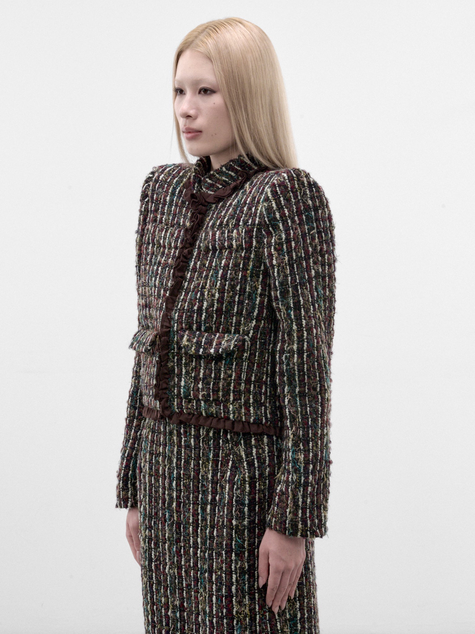 Wool Jackie O Blazer (JACKIE-O-BLAZER-MULTI)