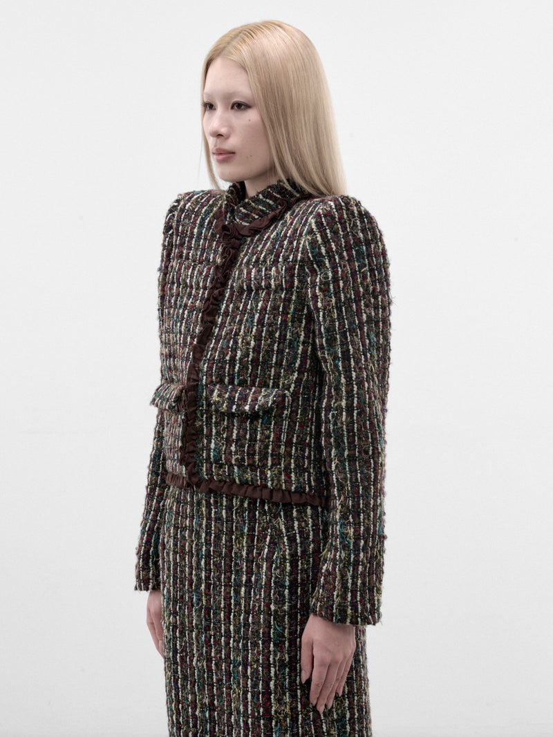 Wool Jackie O Blazer (JACKIE-O-BLAZER-MULTI)