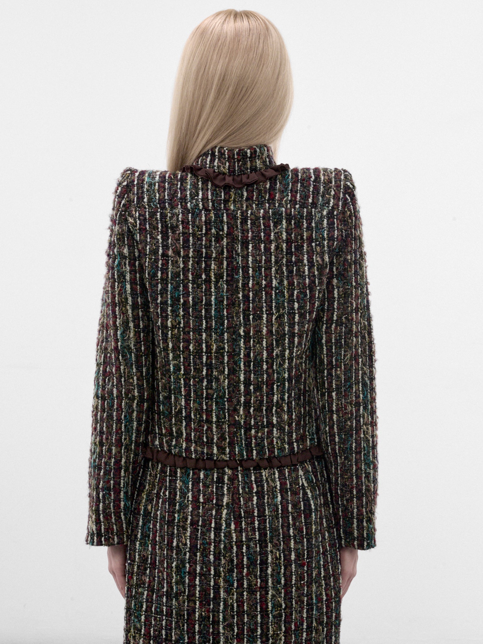 Wool Jackie O Blazer (JACKIE-O-BLAZER-MULTI)