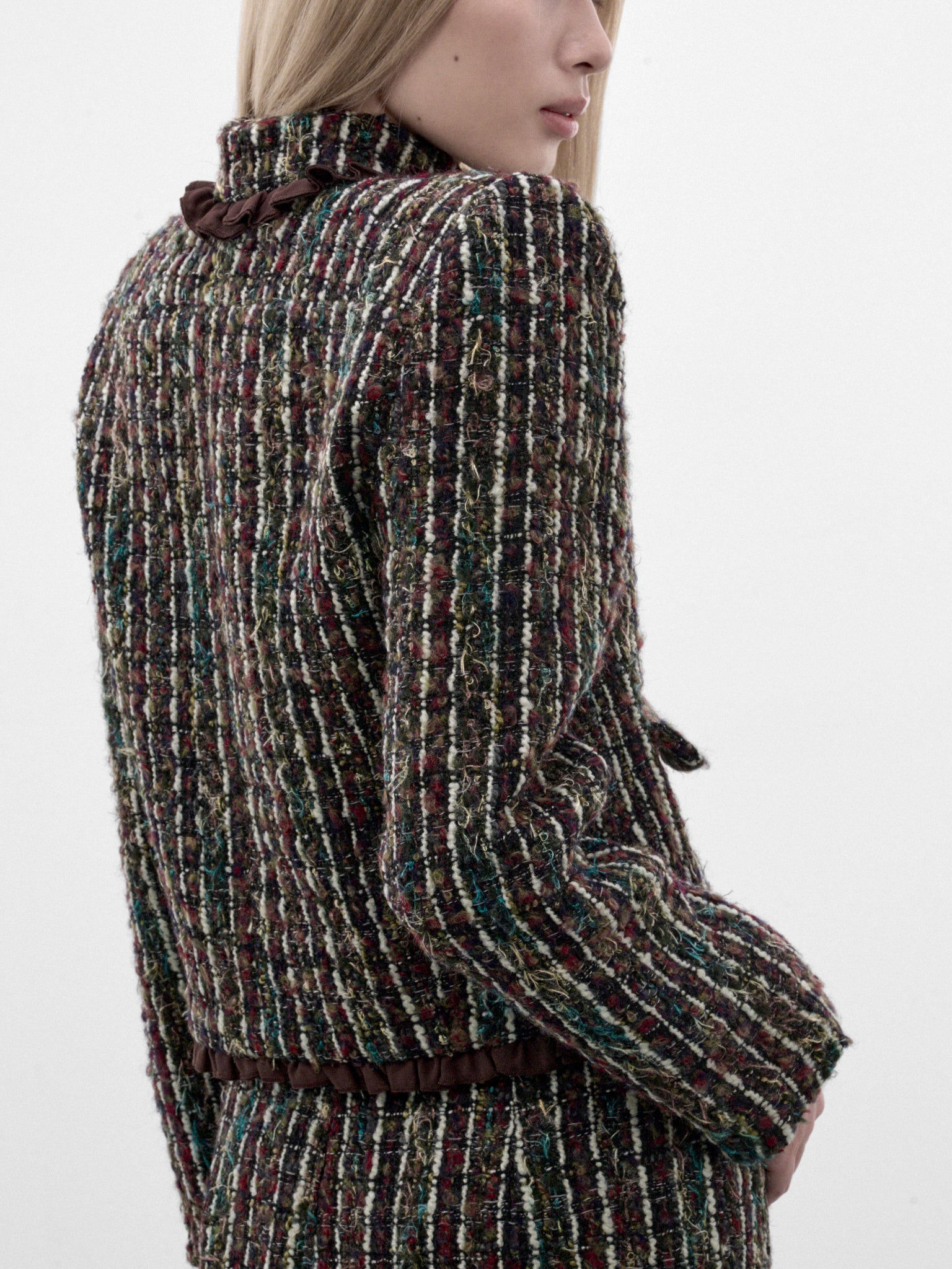 Wool Jackie O Blazer (JACKIE-O-BLAZER-MULTI)
