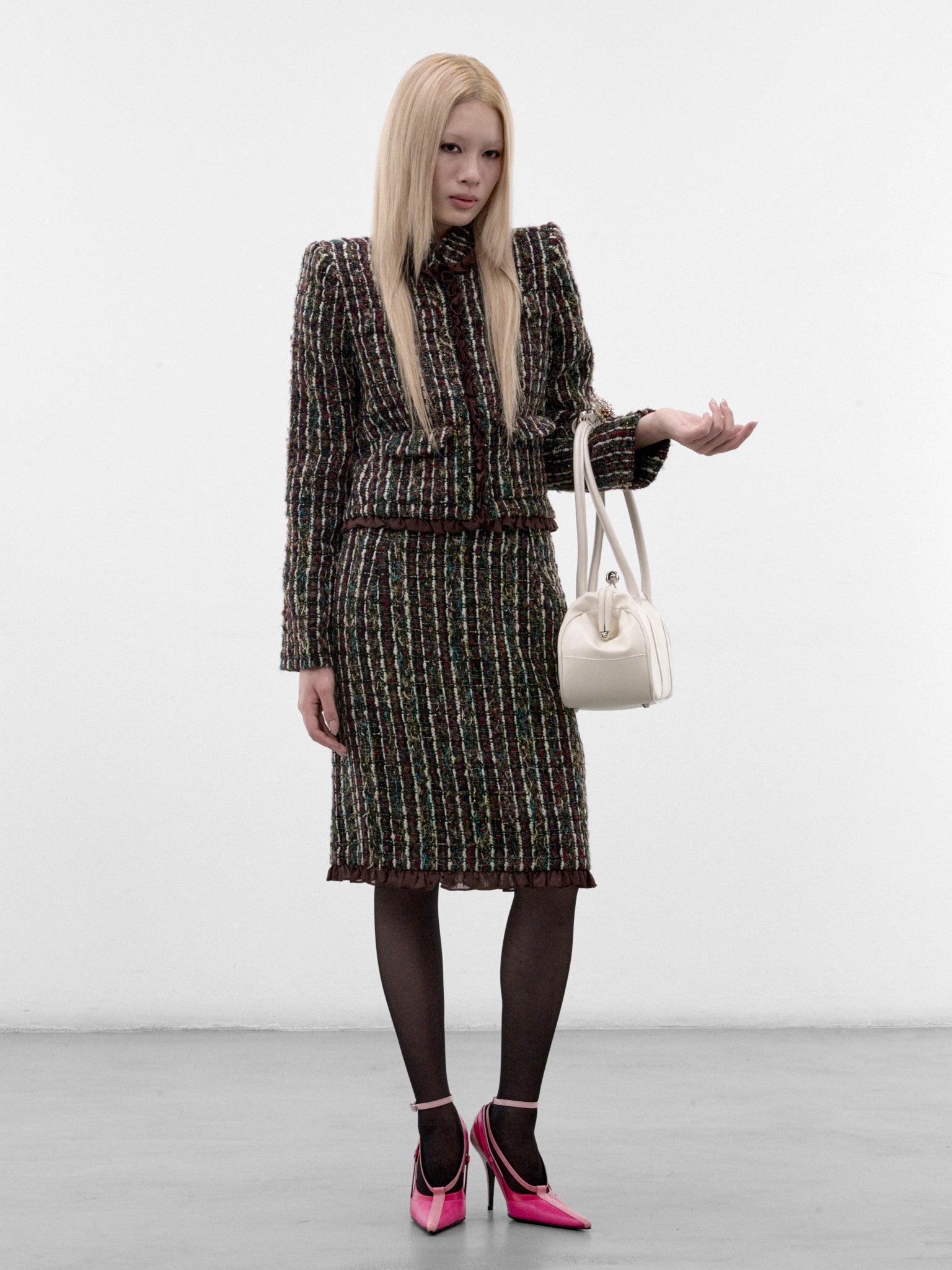 Wool Jackie O Blazer (JACKIE-O-BLAZER-MULTI)