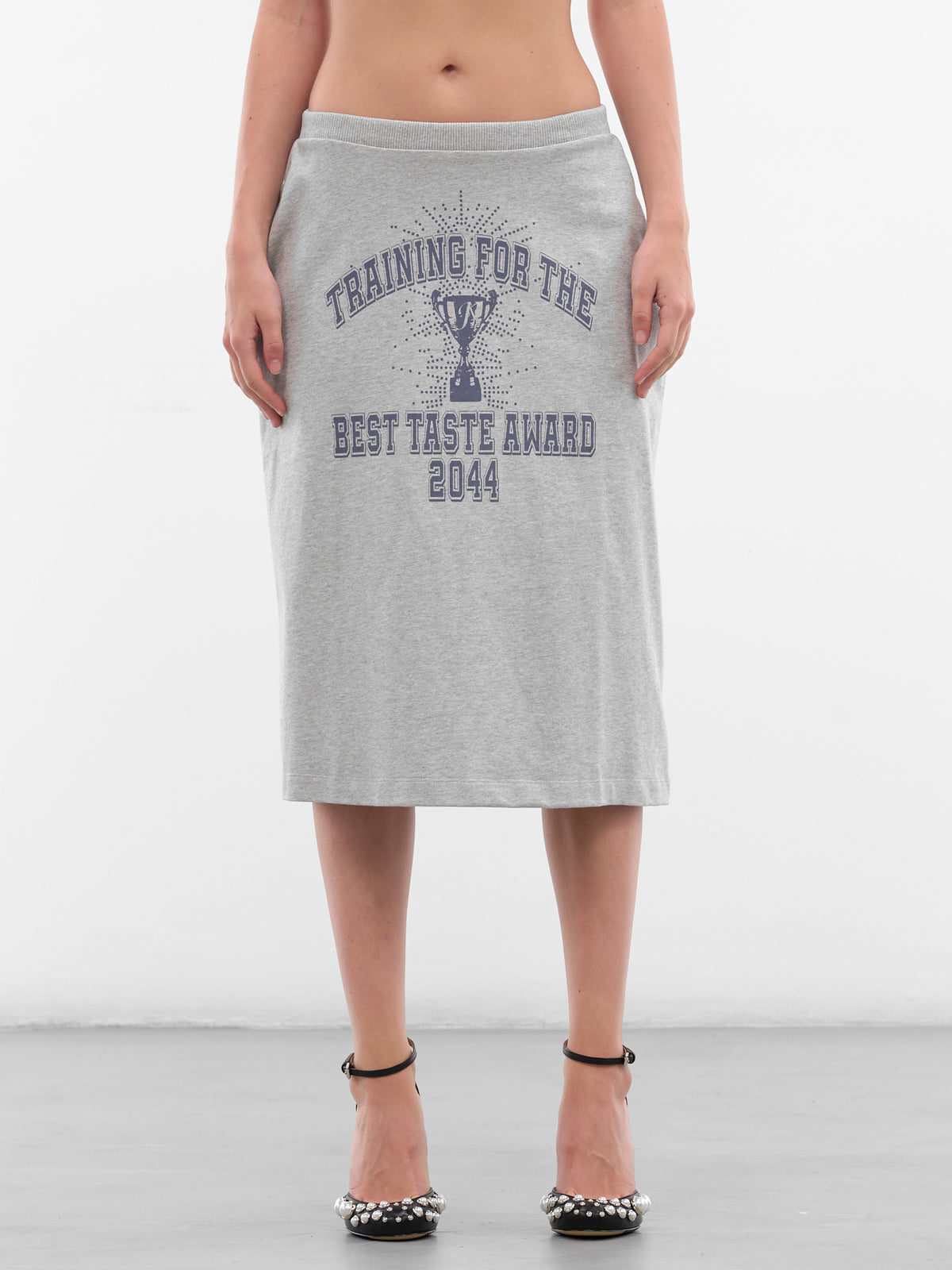 Gray Johanna Sweatshirt Skirt (JOHANNA-GREY)