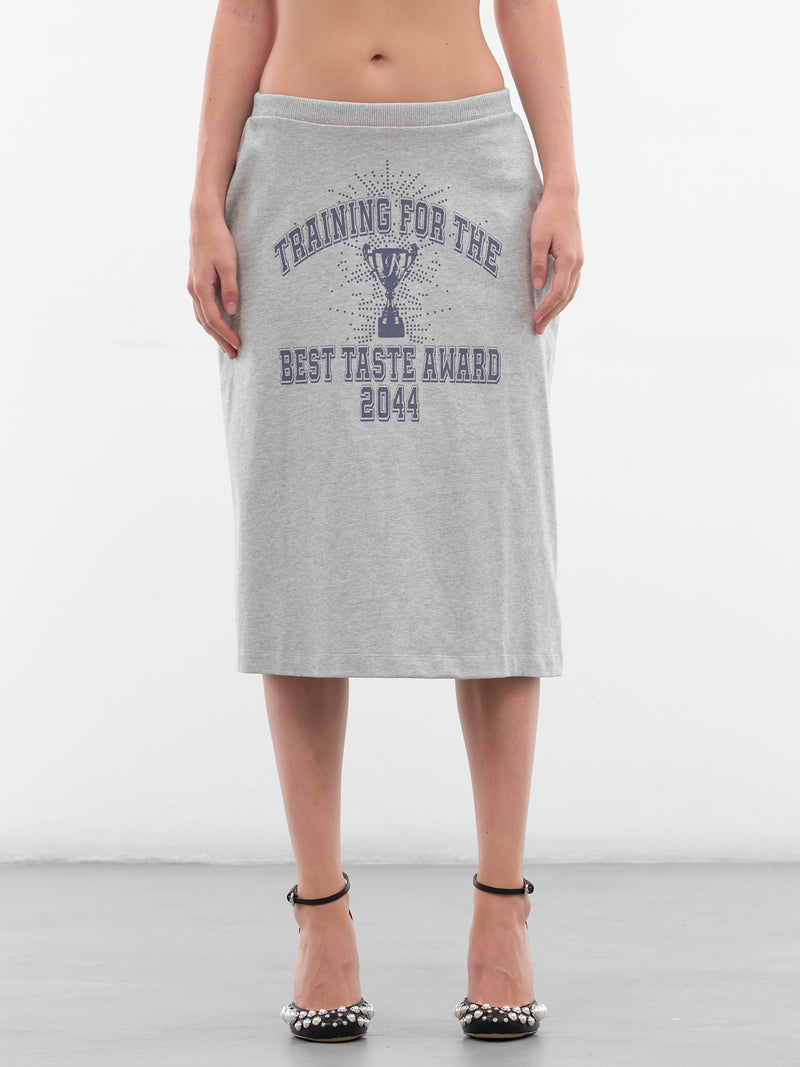 Gray Johanna Sweatshirt Skirt (JOHANNA-GREY)