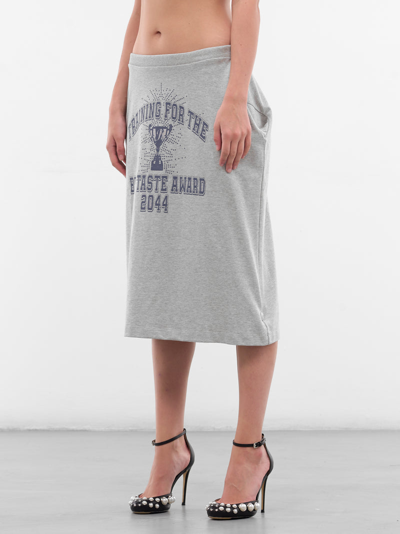 Gray Johanna Sweatshirt Skirt (JOHANNA-GREY)