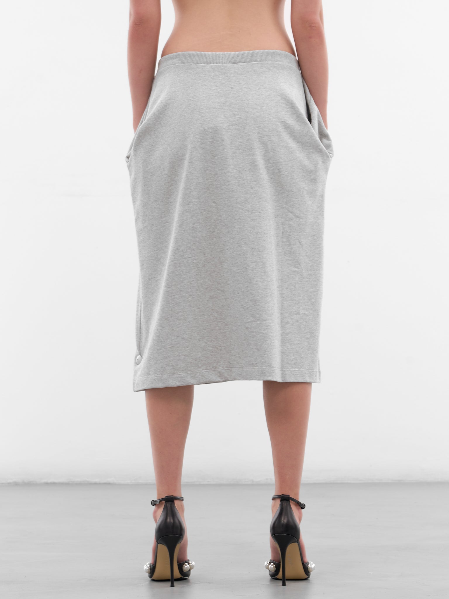 Gray Johanna Sweatshirt Skirt (JOHANNA-GREY)