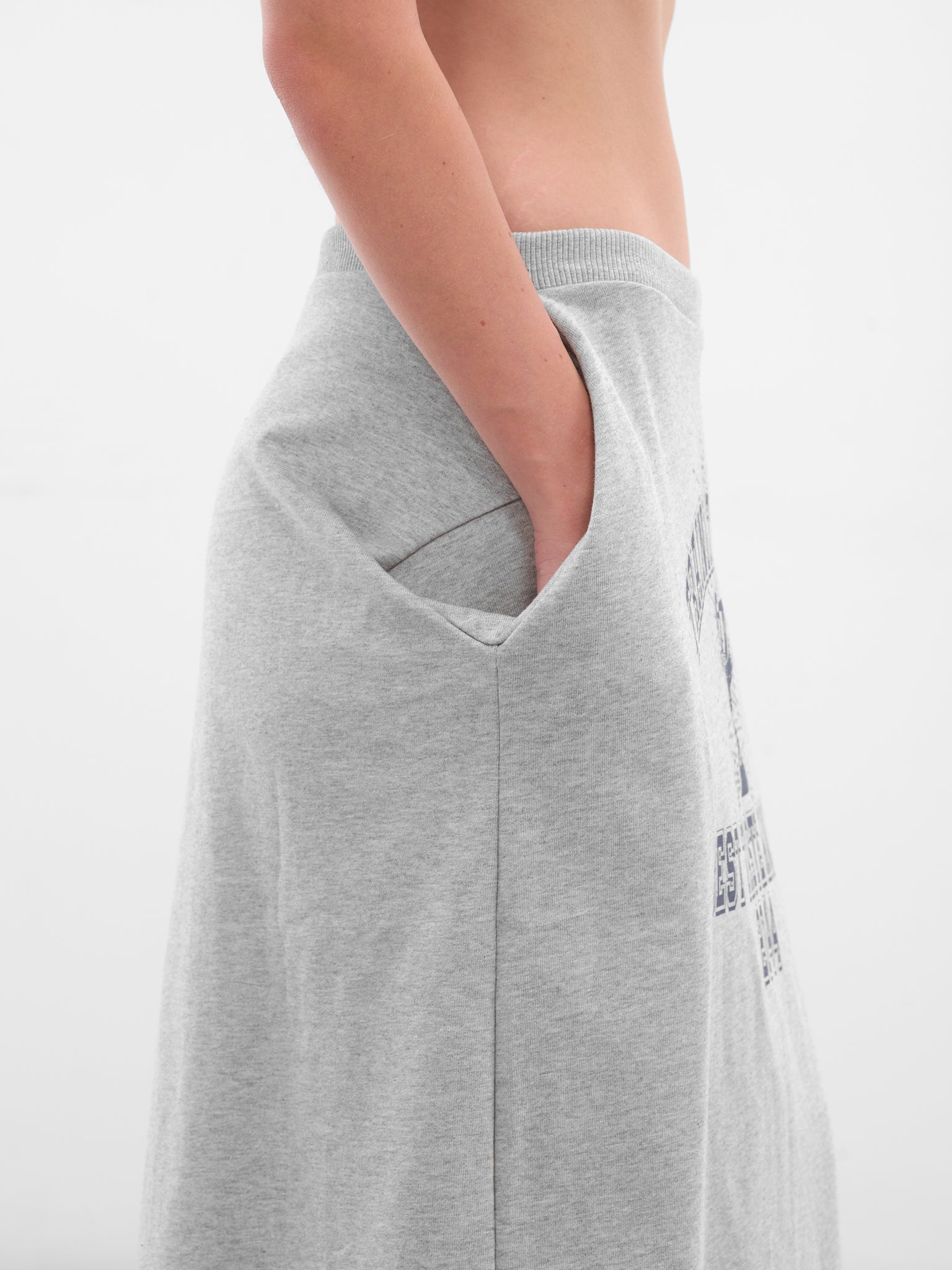Gray Johanna Sweatshirt Skirt (JOHANNA-GREY)