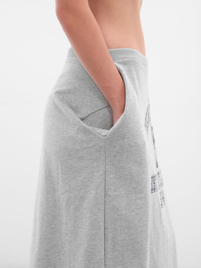 Gray Johanna Sweatshirt Skirt (JOHANNA-GREY)