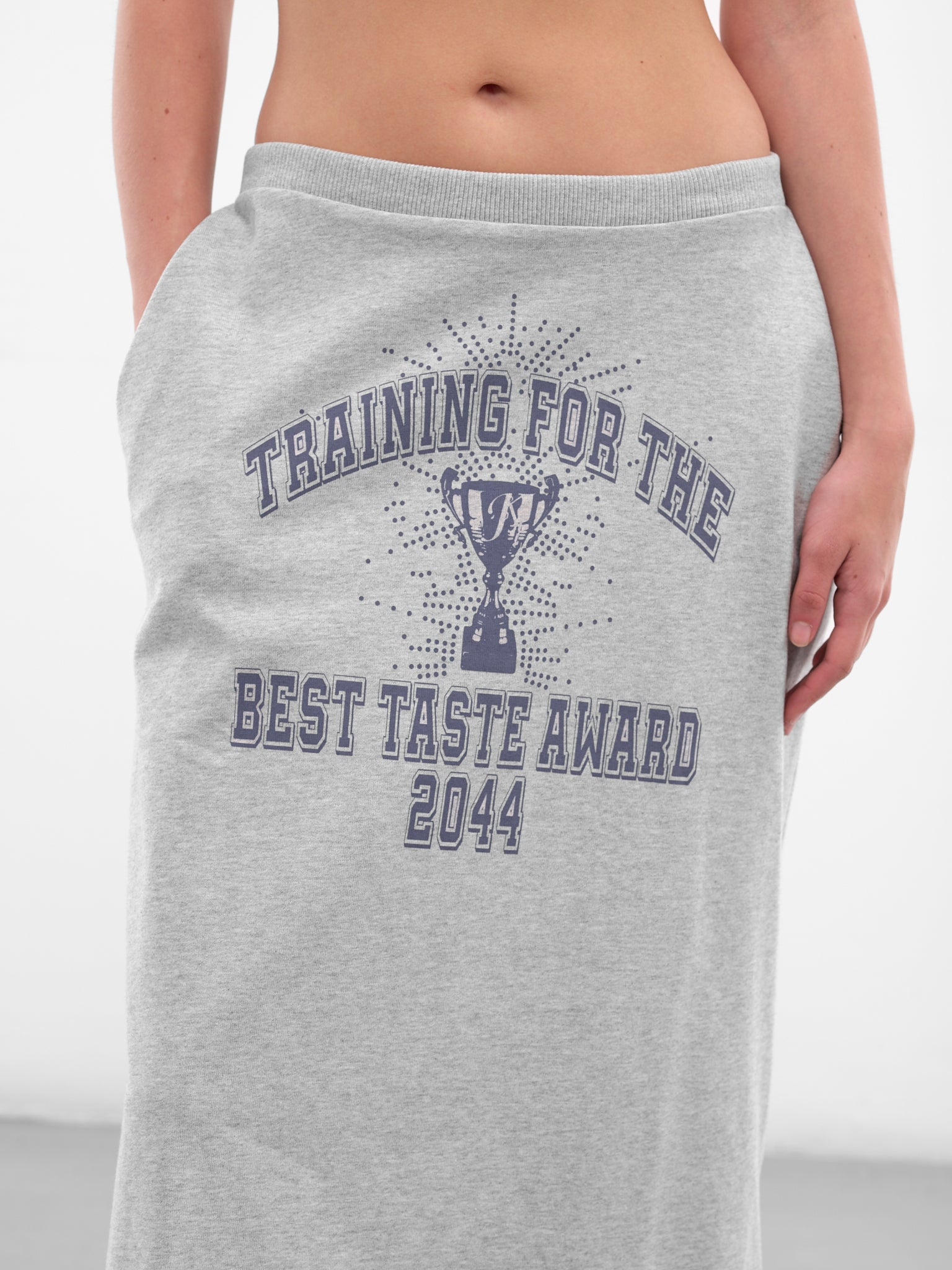 Gray Johanna Sweatshirt Skirt (JOHANNA-GREY)