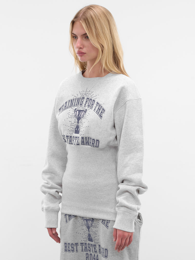 Gray Javier High Rib Sweatshirt (JAVIER-GREY)