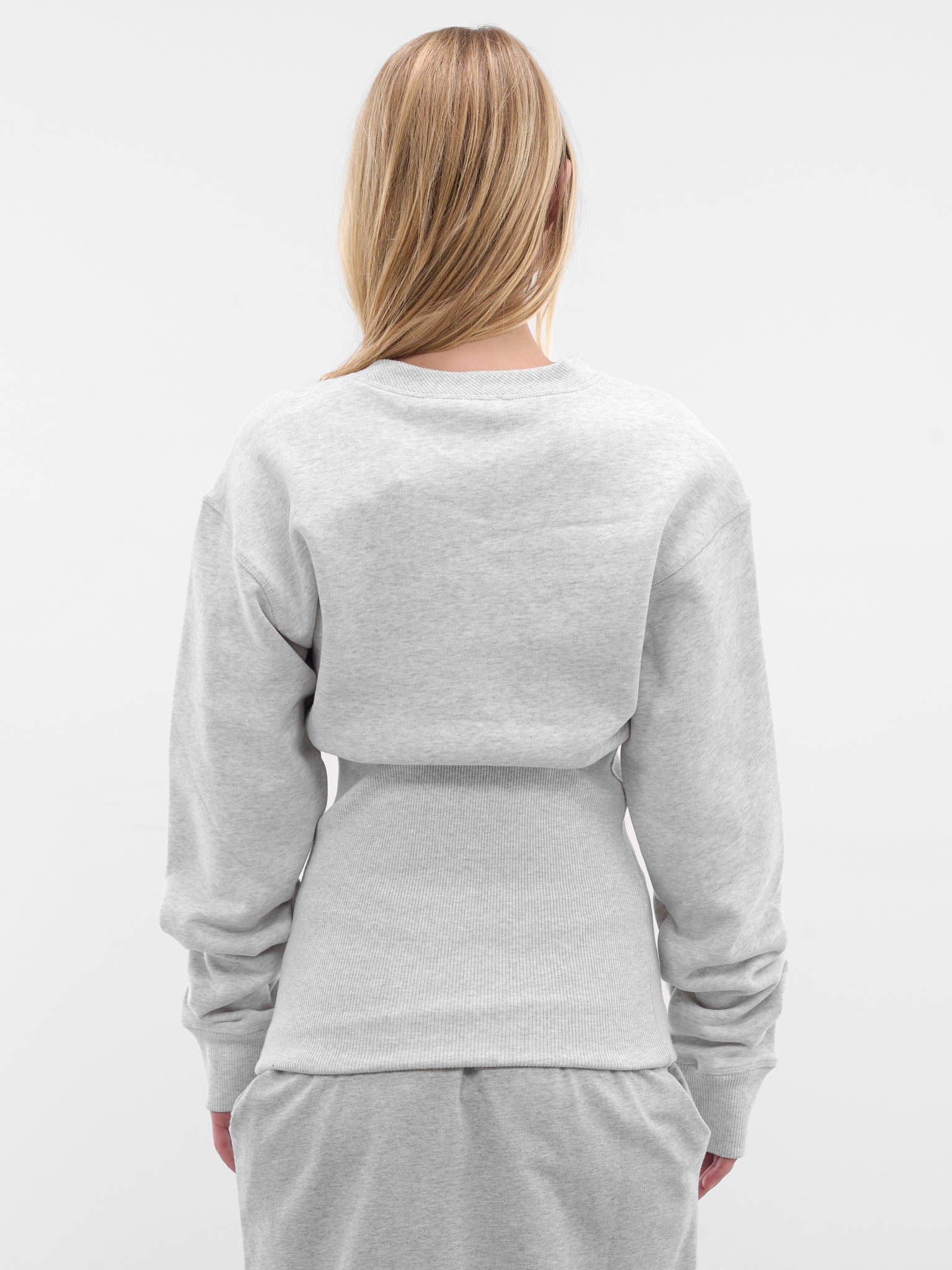 Gray Javier High Rib Sweatshirt (JAVIER-GREY)