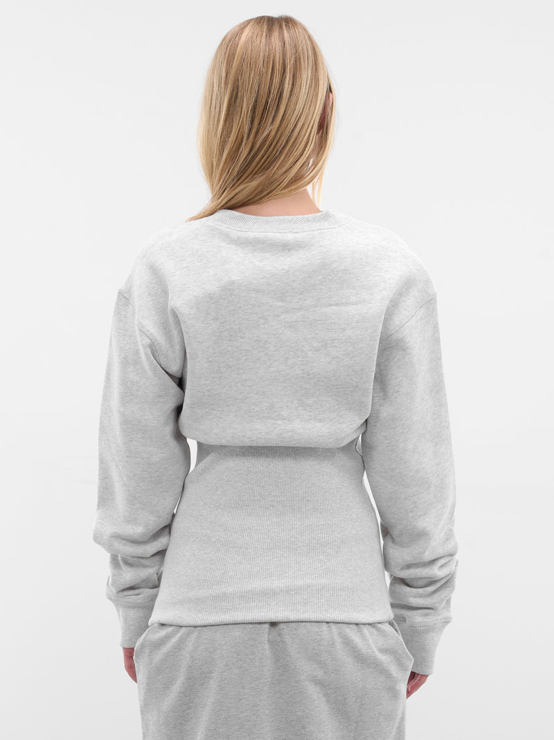 Gray Javier High Rib Sweatshirt (JAVIER-GREY)