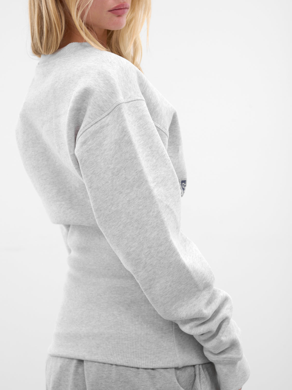 Gray Javier High Rib Sweatshirt (JAVIER-GREY)