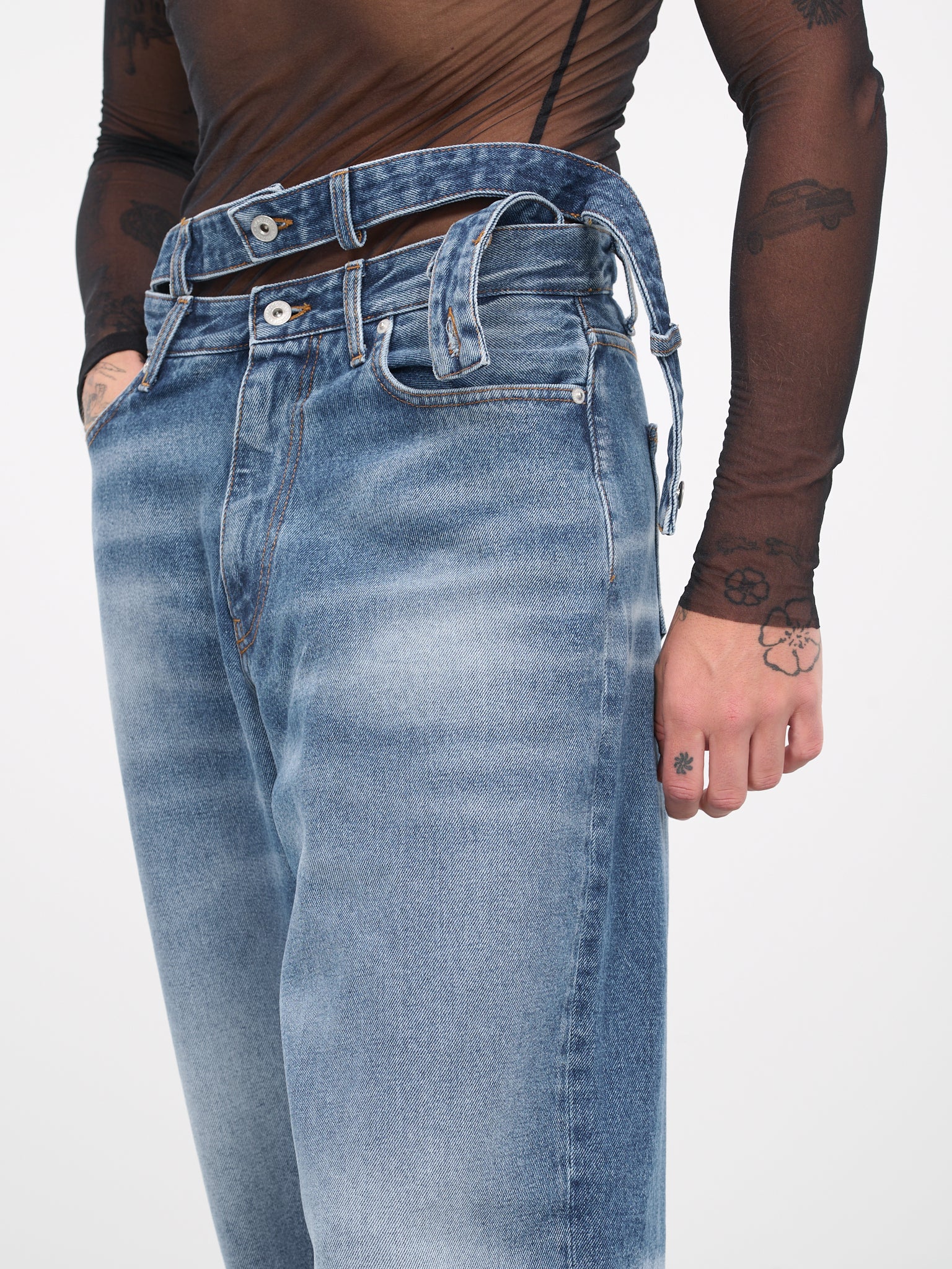 Multi-Waist Jeans (JEAN48-S25-D14-WHISKERS-BLUE)