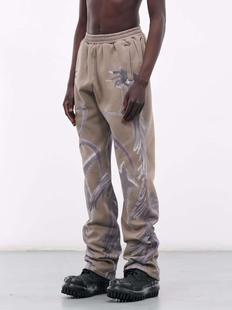 Painted Winged Sweatpants (JGW01-WINGED-EARTH)