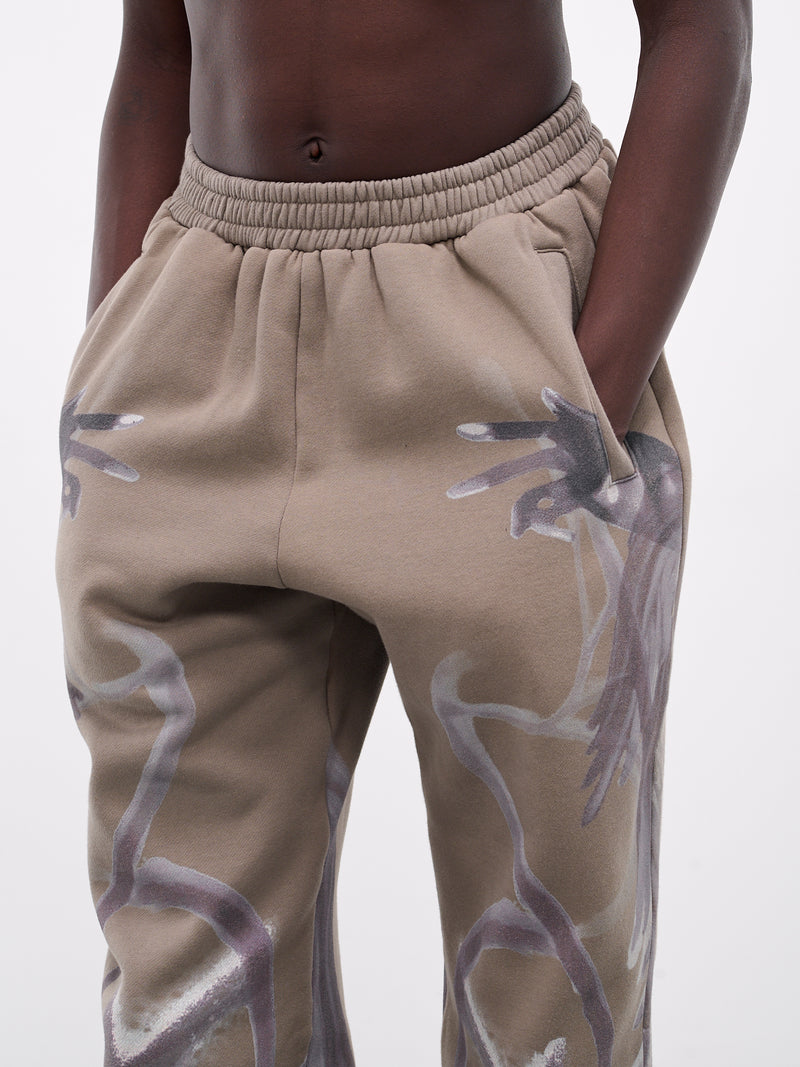 Painted Winged Sweatpants (JGW01-WINGED-EARTH)
