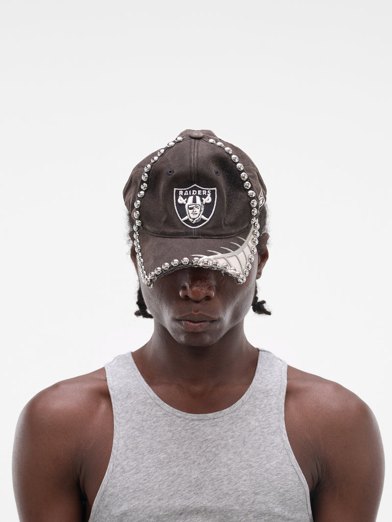 Black Metal Face Crust Cap (JJ-002-01-BLACK)