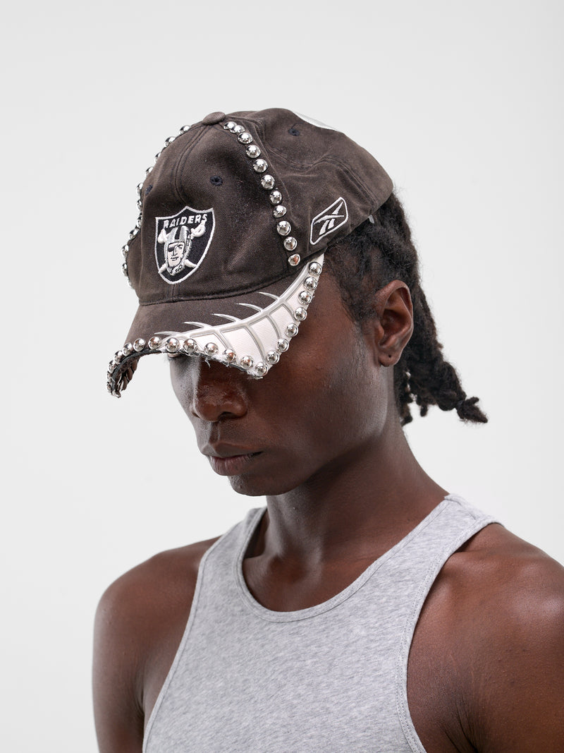 Black Metal Face Crust Cap (JJ-002-01-BLACK)