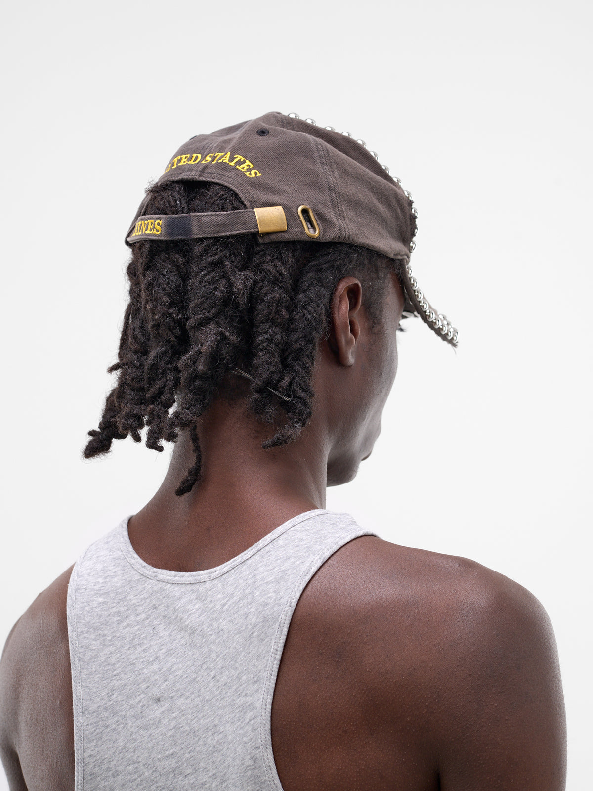 Black Metal Face Crust Cap (JJ-002-01-FADED-BLACK)