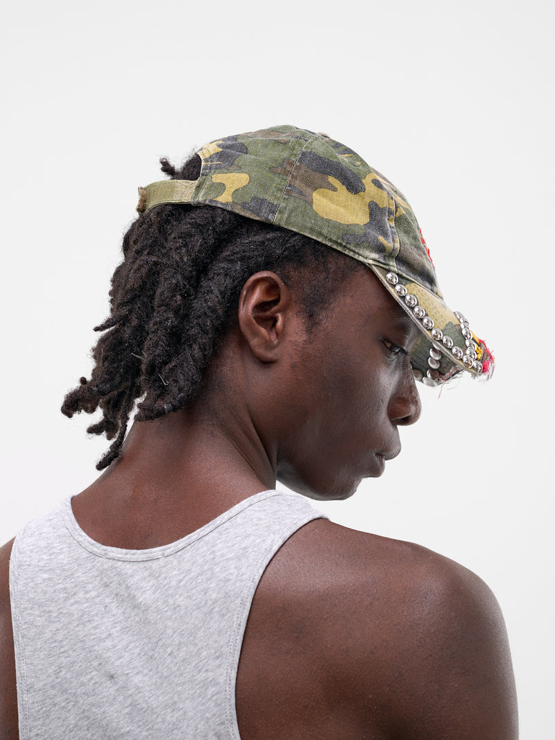 Camo Cut-Off Scrap Cap (JJ-002-03-MULTI)