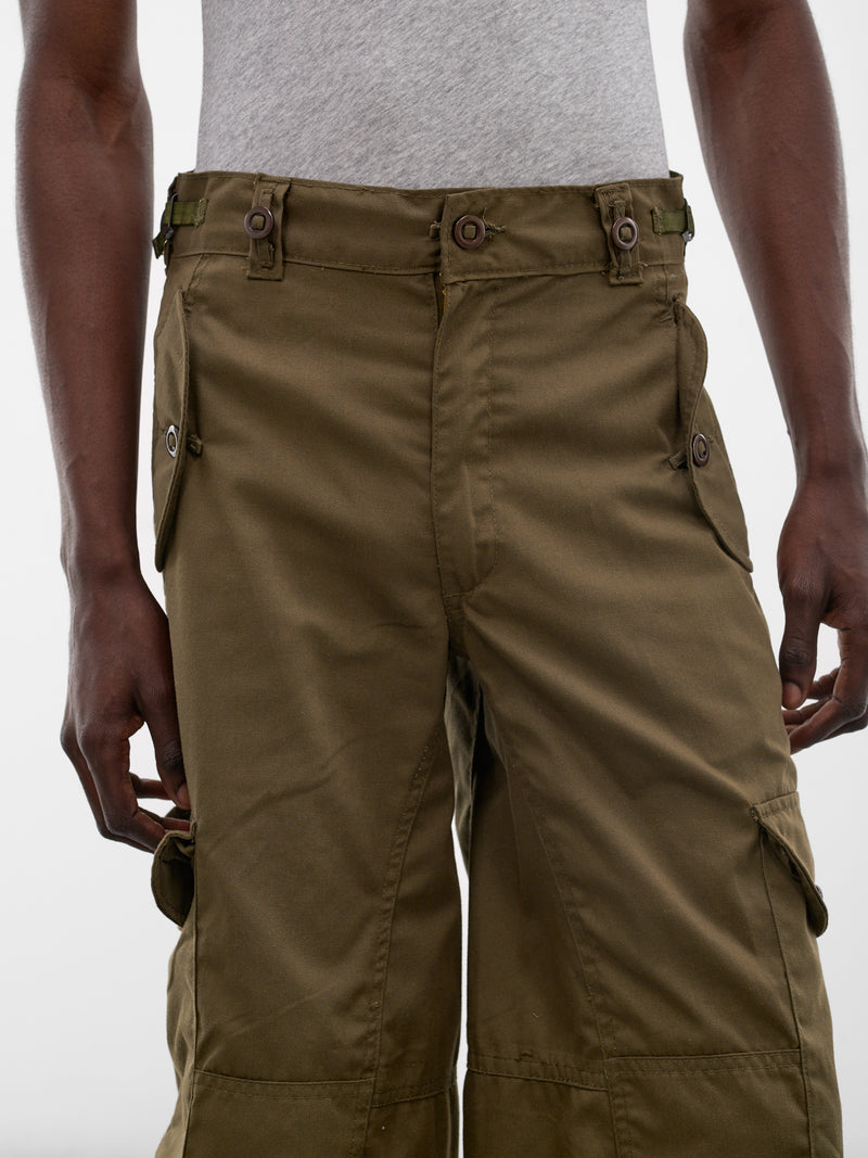 Olive Upcycled Cargo NBHD Shorts (JJ-002-21-OLIVE-DRAB)