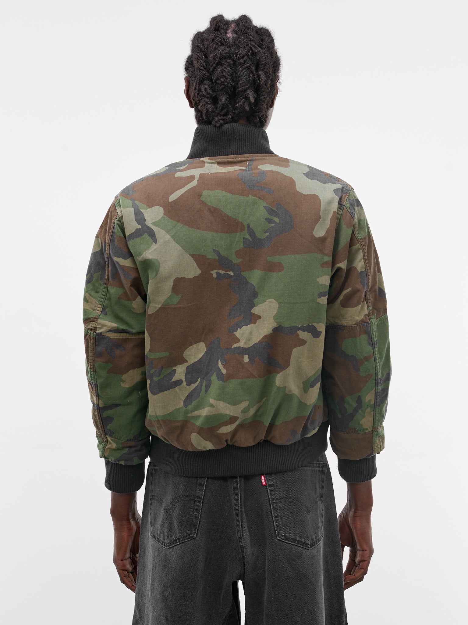 Woodland Camo Bomber Jacket (JJ-002-35-WOODLAND-CAMO)